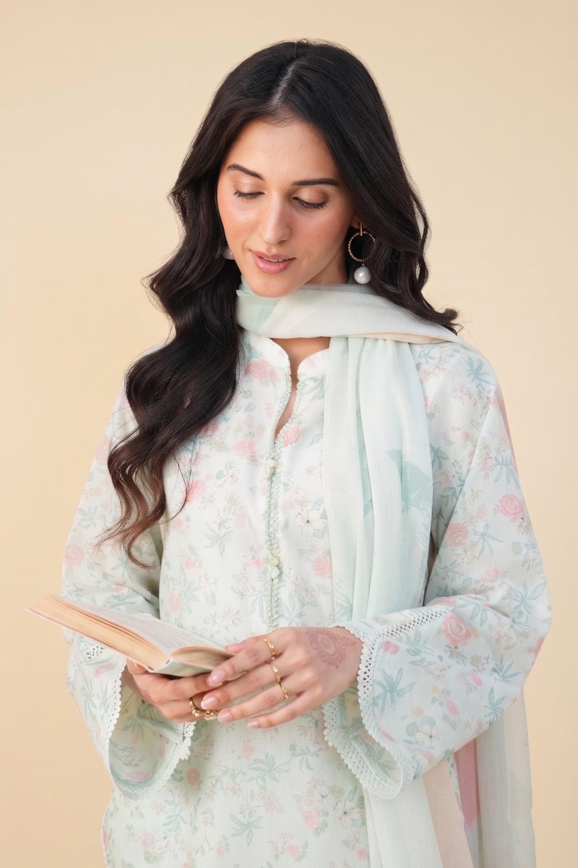 Mintscape - Printed Lawn Suit