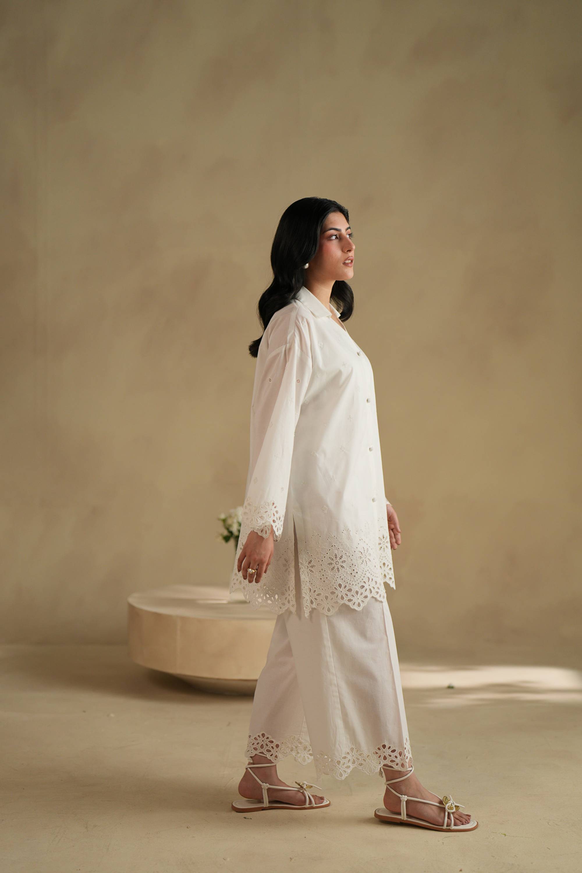 Morning Dew Embroidered Co-ord Set