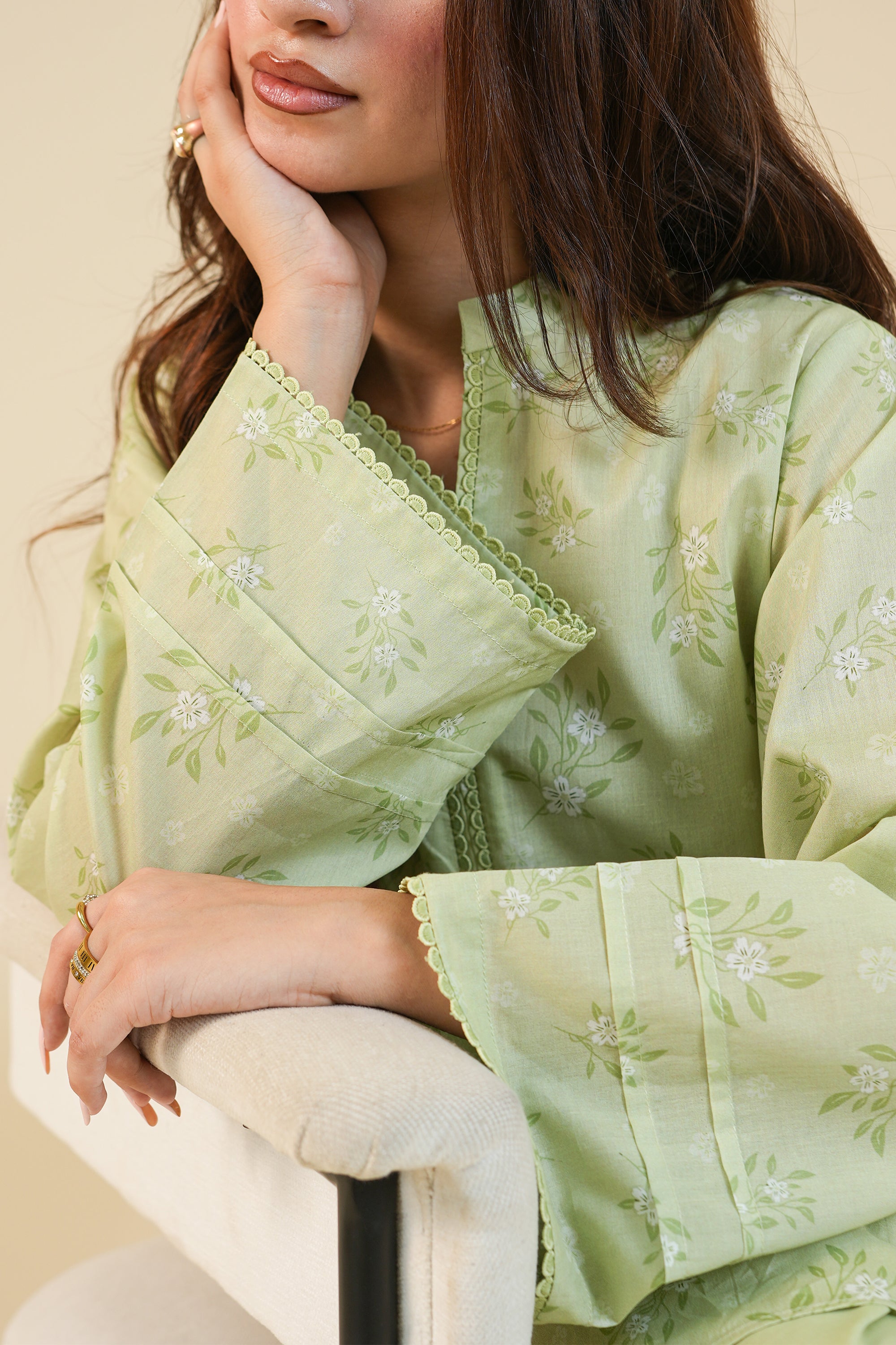Moss Spring - Printed Lawn Suit