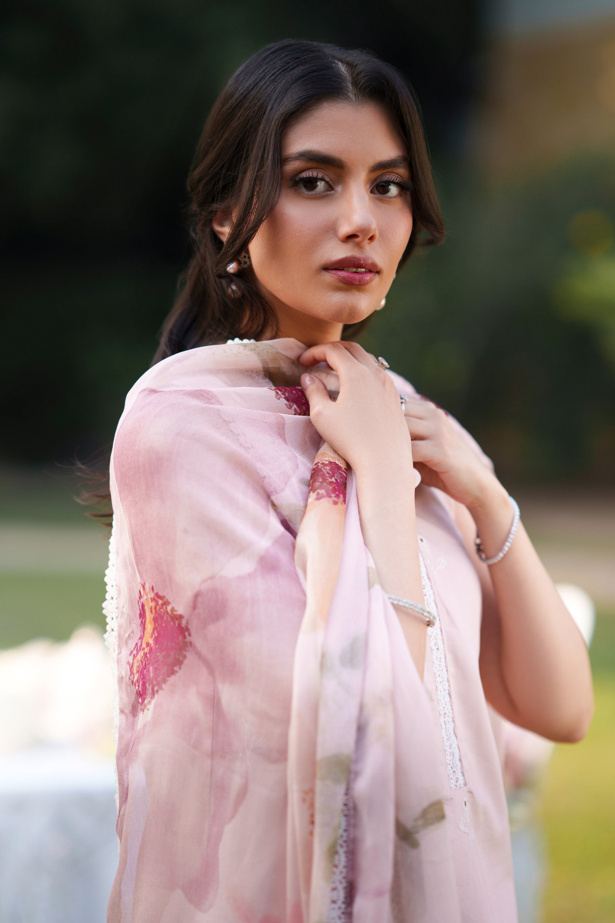 Rosy Whisper - Luxury Lawn Suit