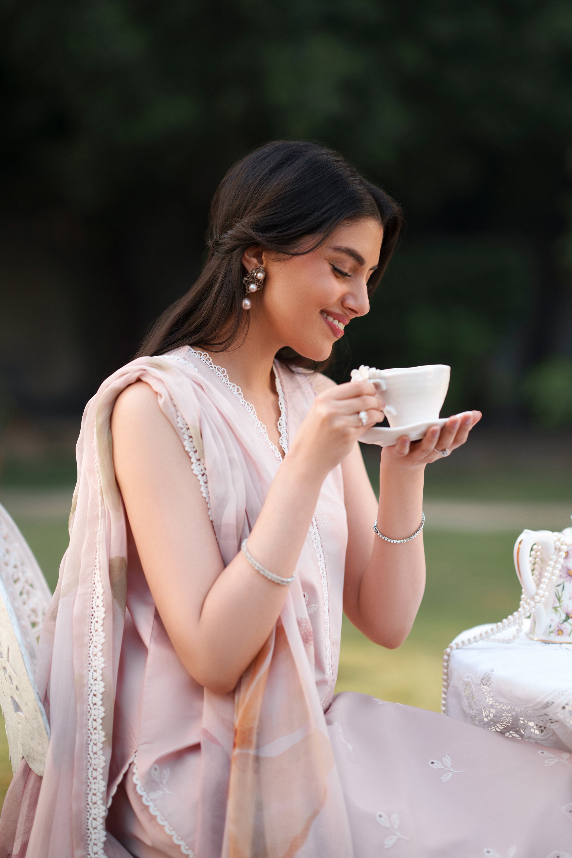 Rosy Whisper - Luxury Lawn Suit