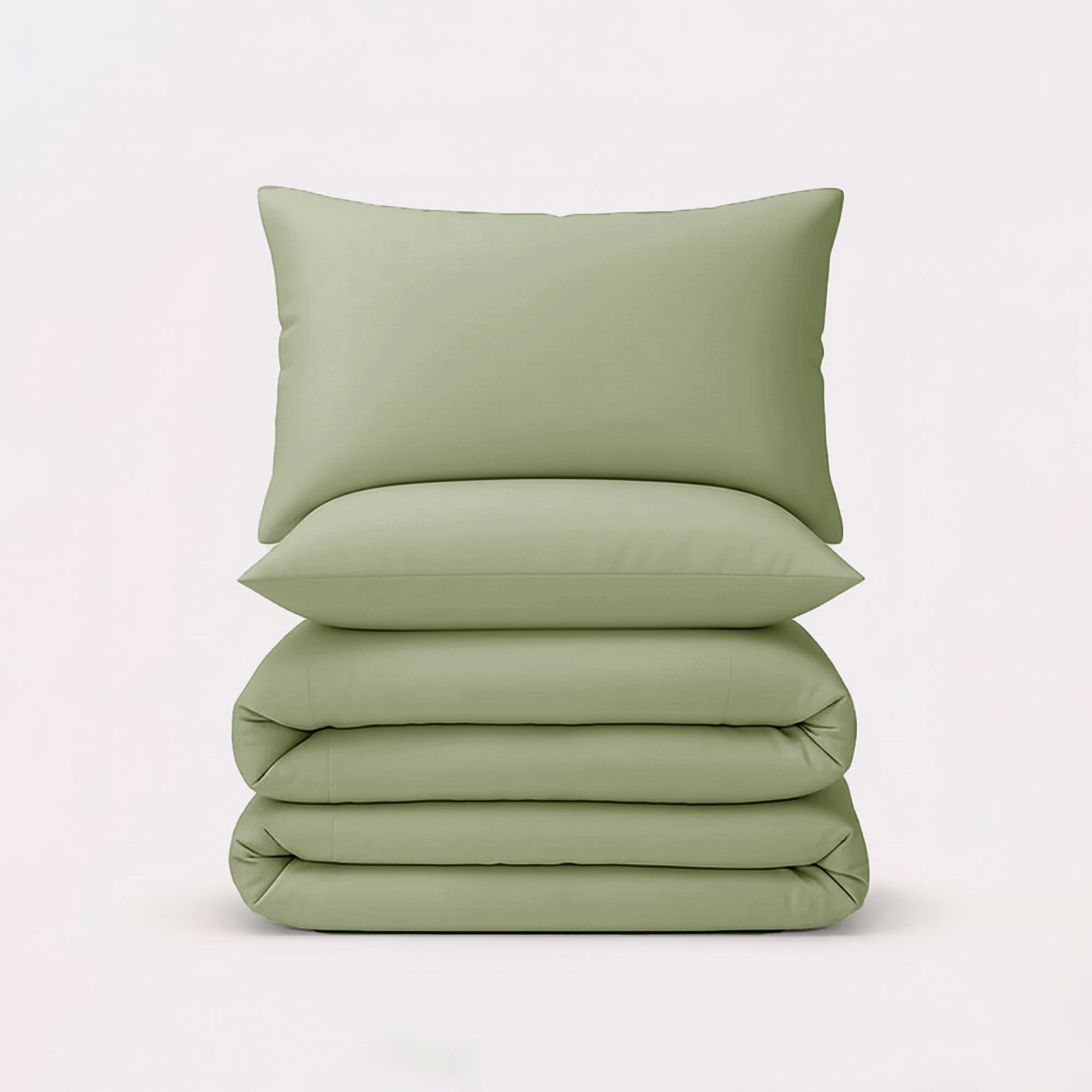 Sage Green Duvet Cover Set - Luxe Edition