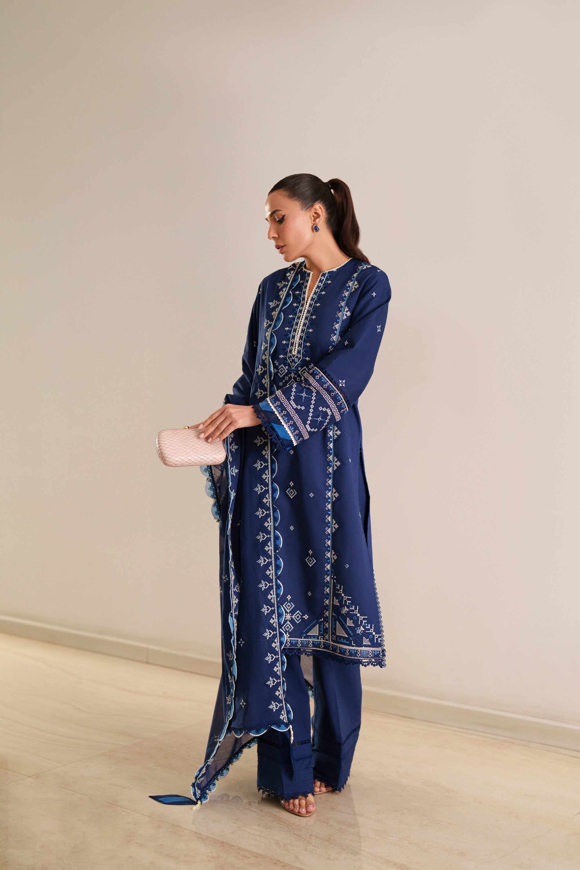 Sapphire - Luxury Lawn Suit