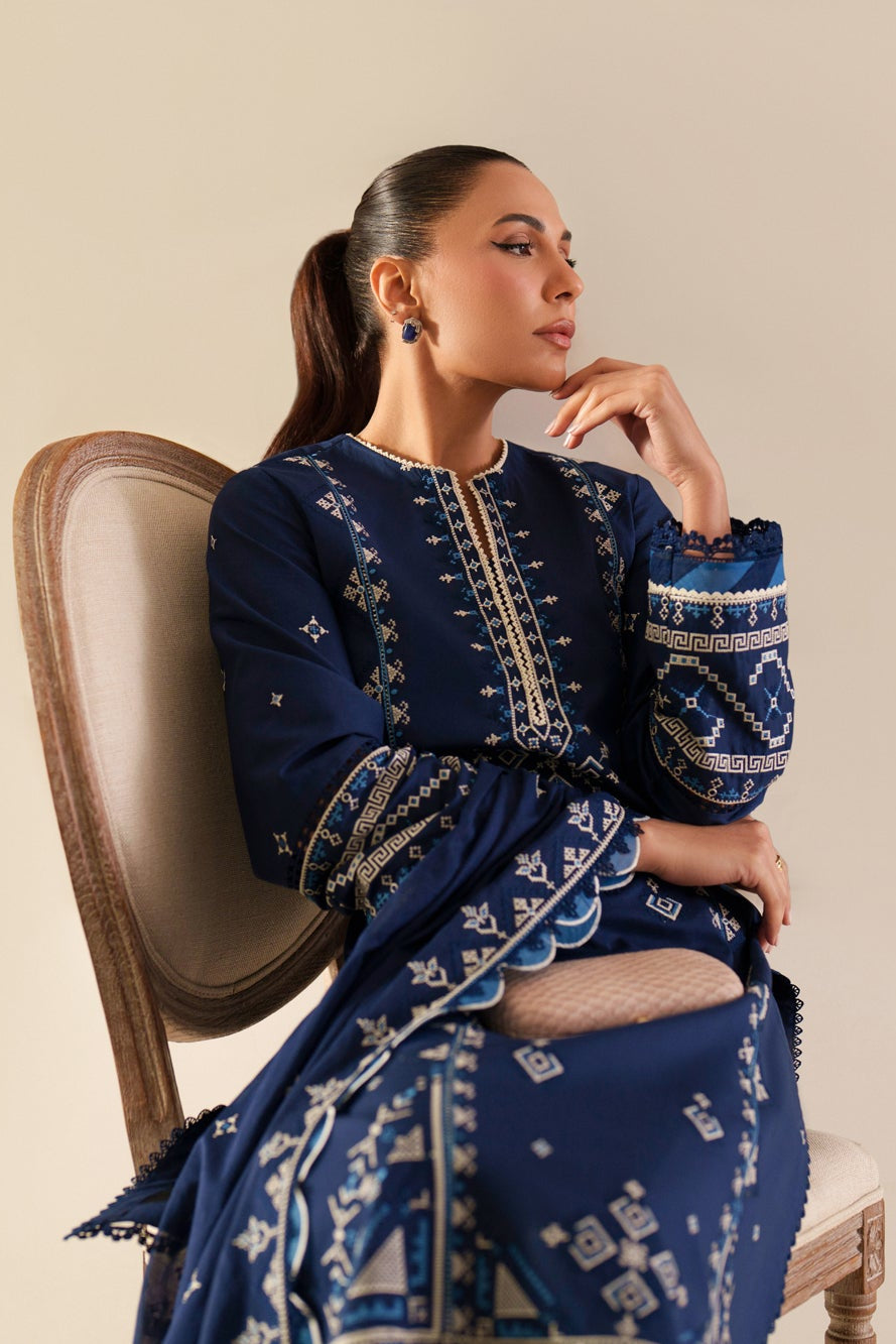 Sapphire - Luxury Lawn Suit