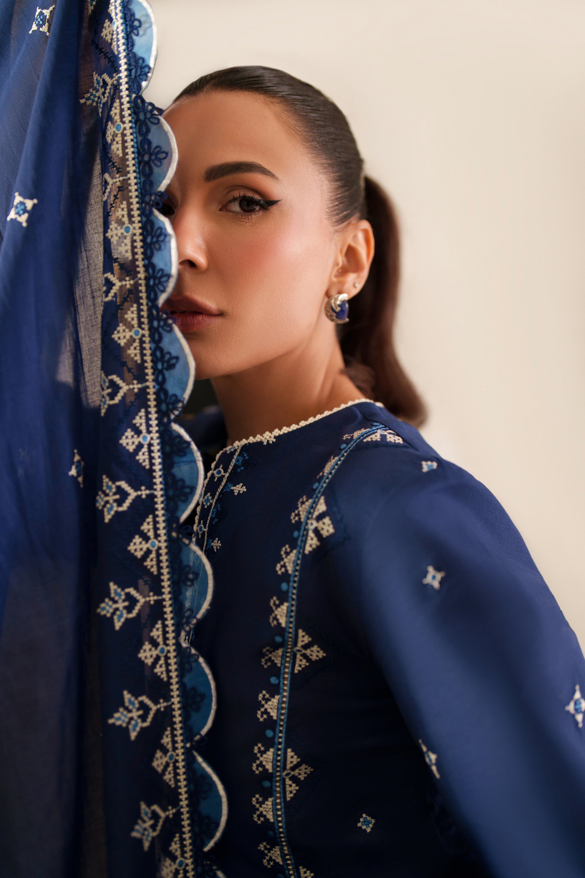 Sapphire - Luxury Lawn Suit