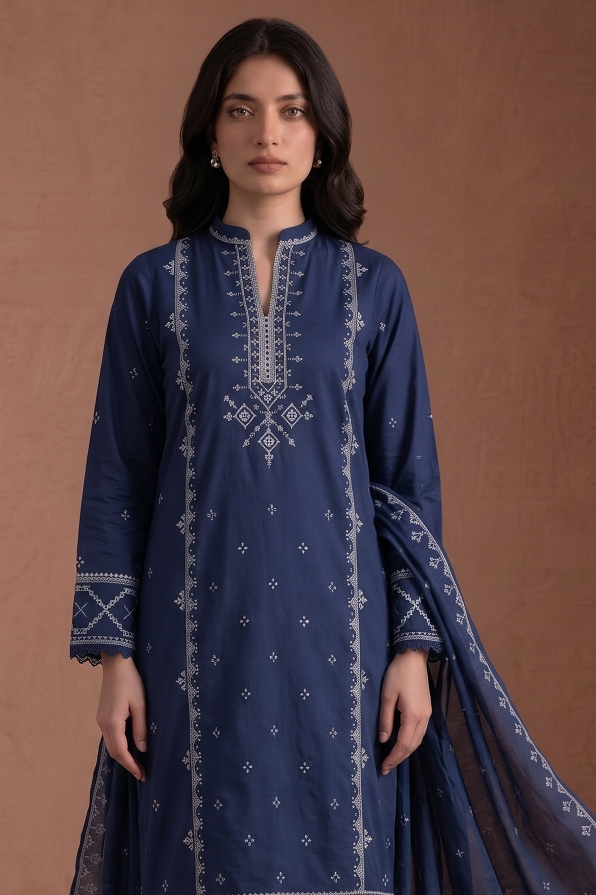 Sapphire - Luxury Lawn Suit