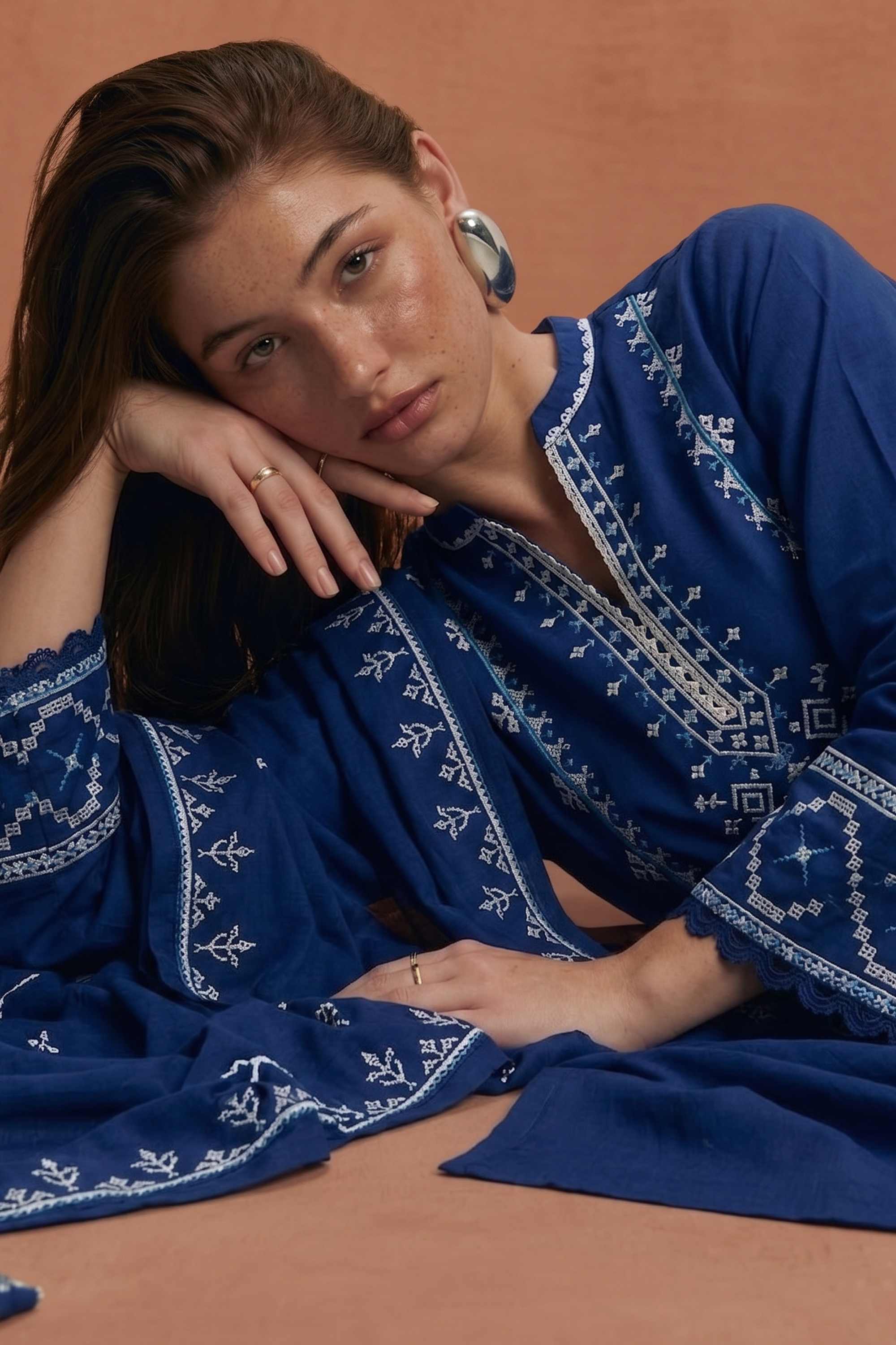 Sapphire - Luxury Lawn Suit