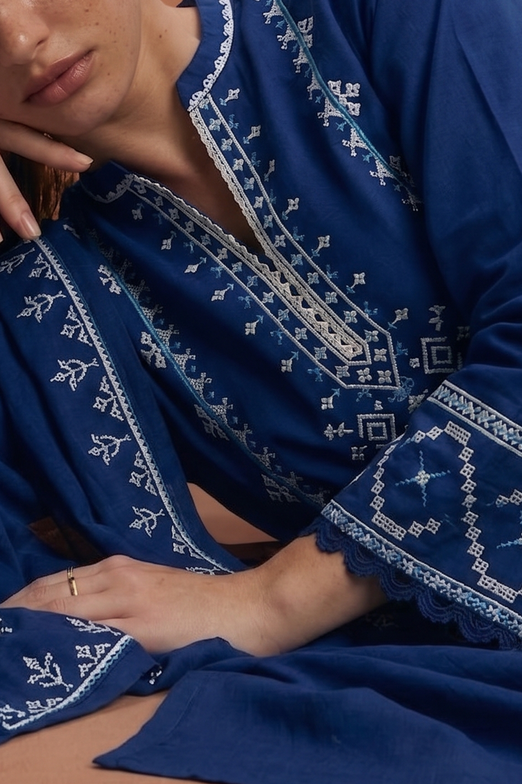 Sapphire - Luxury Lawn Suit