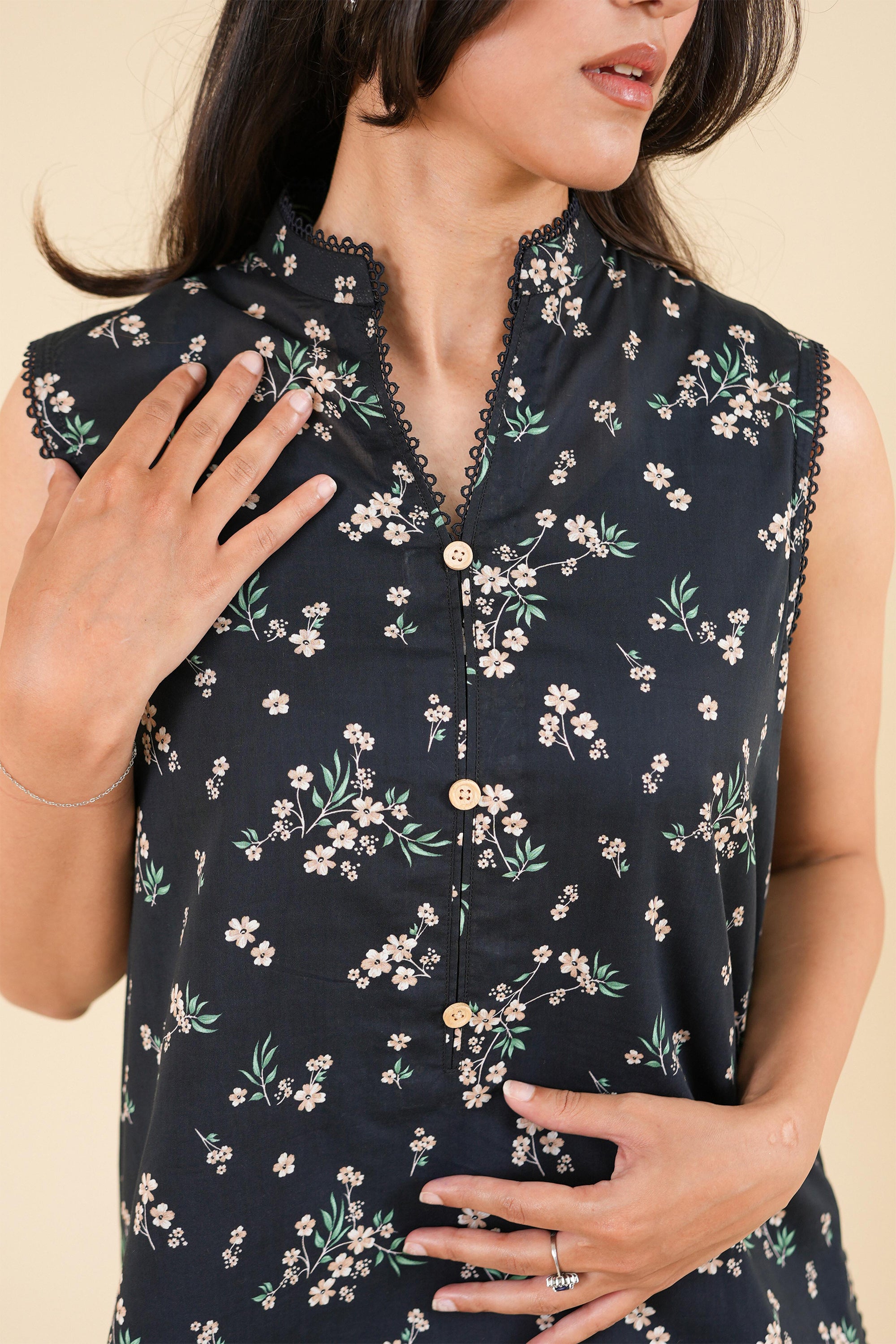 Shadow Ditsy - Printed Lawn Suit