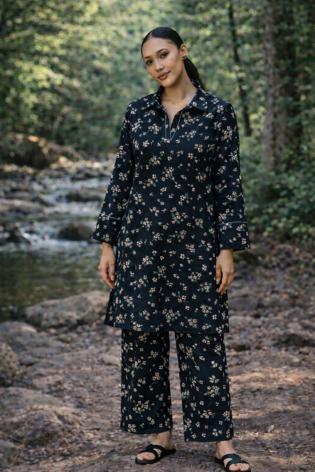 Shadow Ditsy Co-ord Set