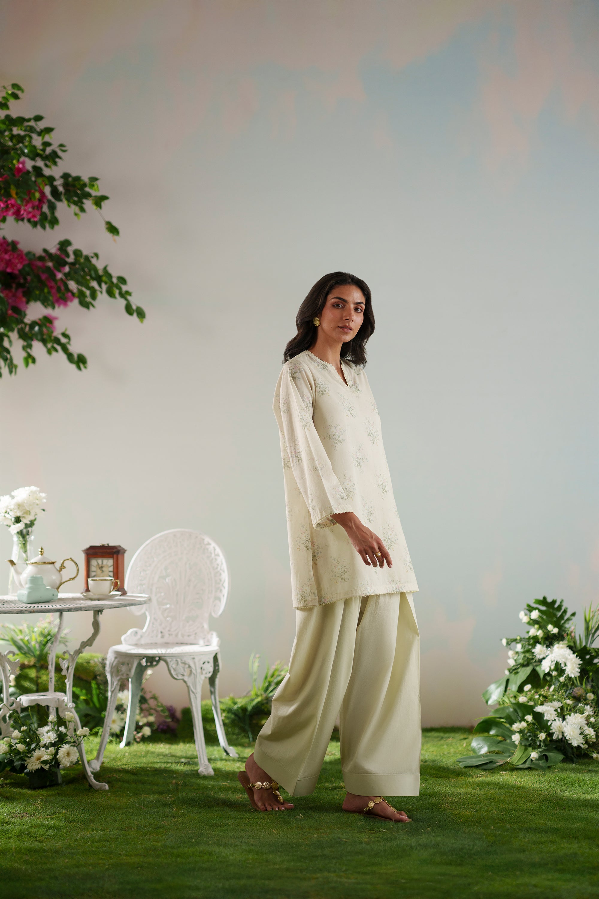 Solstice - Printed Lawn Suit