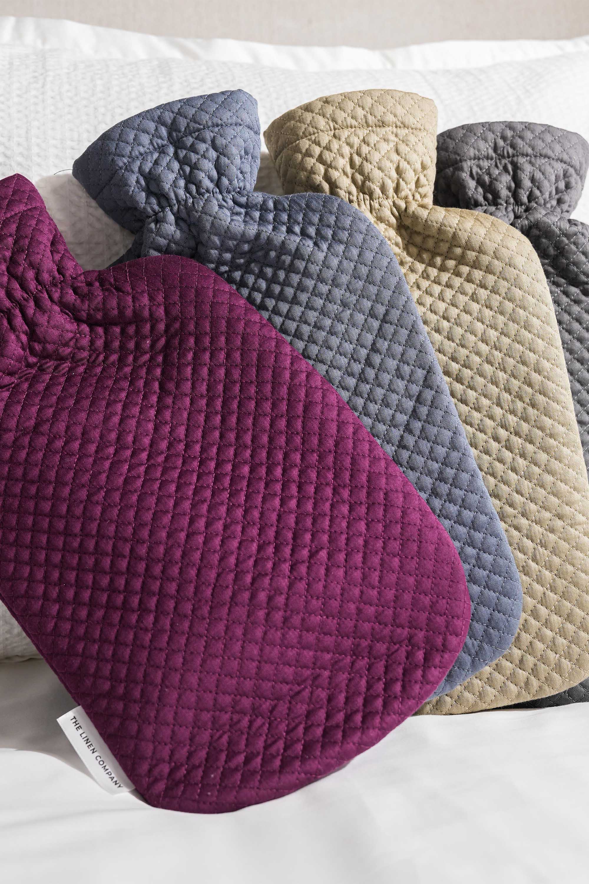 Quilted Hot Water Bottle Cover