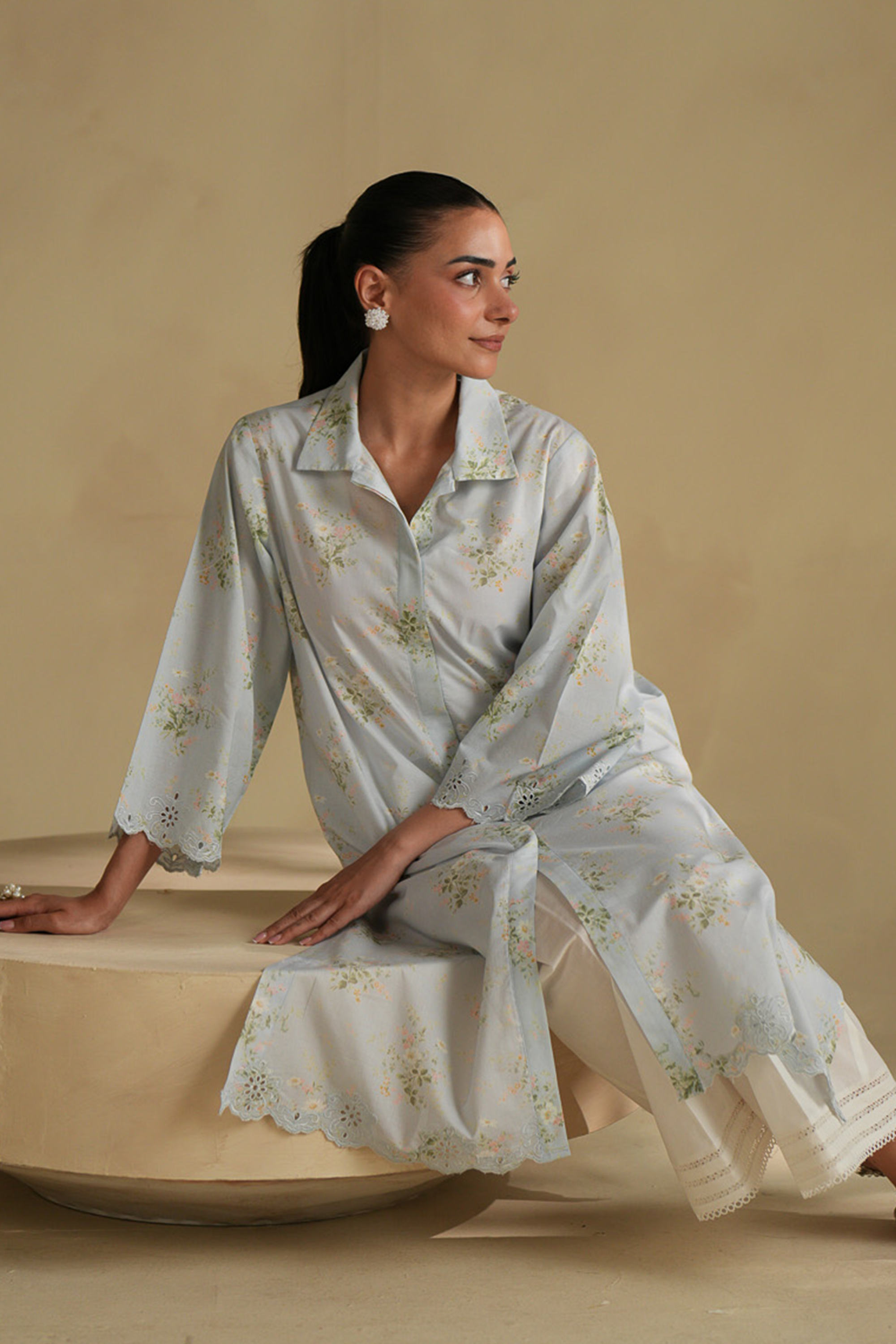 Zephyr Embroidered Kurta