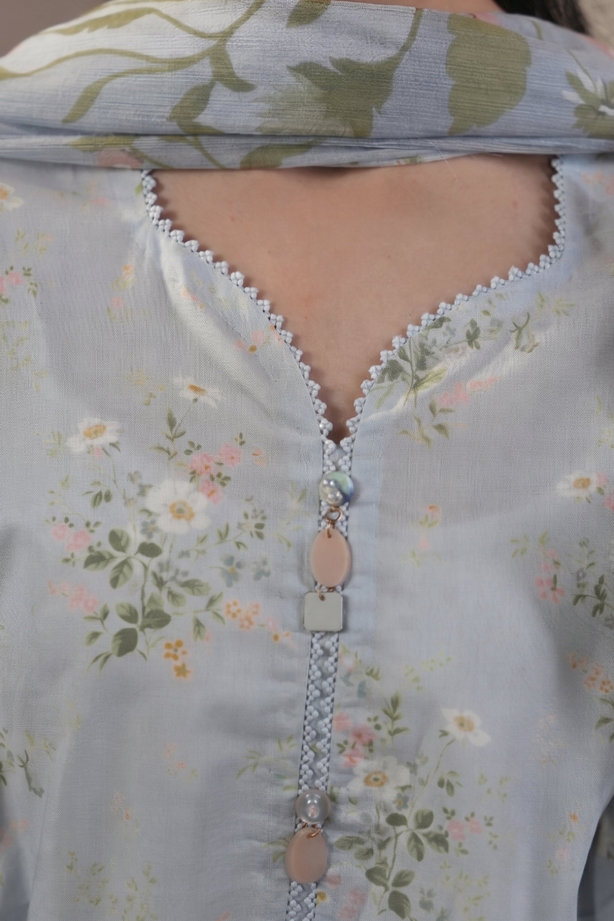 Zephyr - Printed Lawn Suit