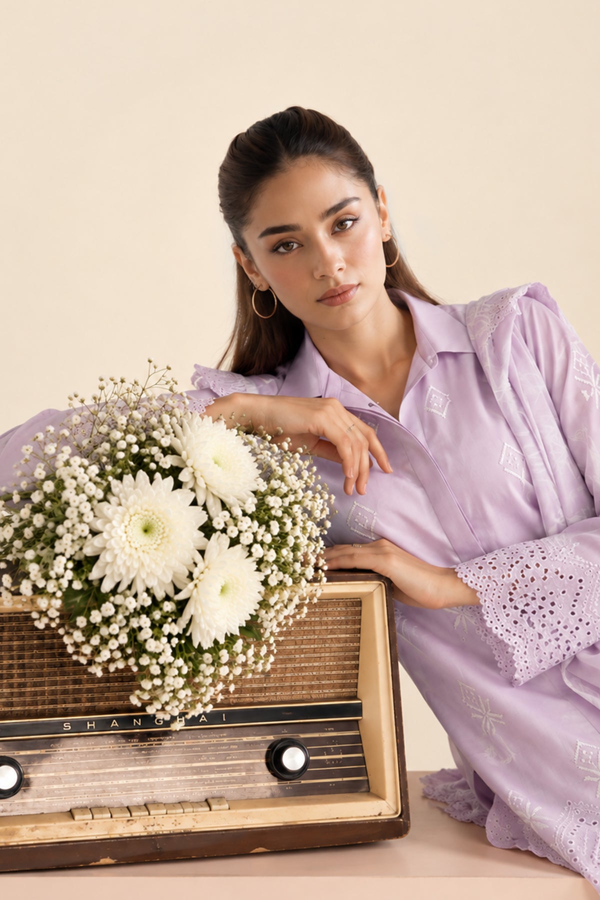 Amethyst Lilac - Lawn Suit