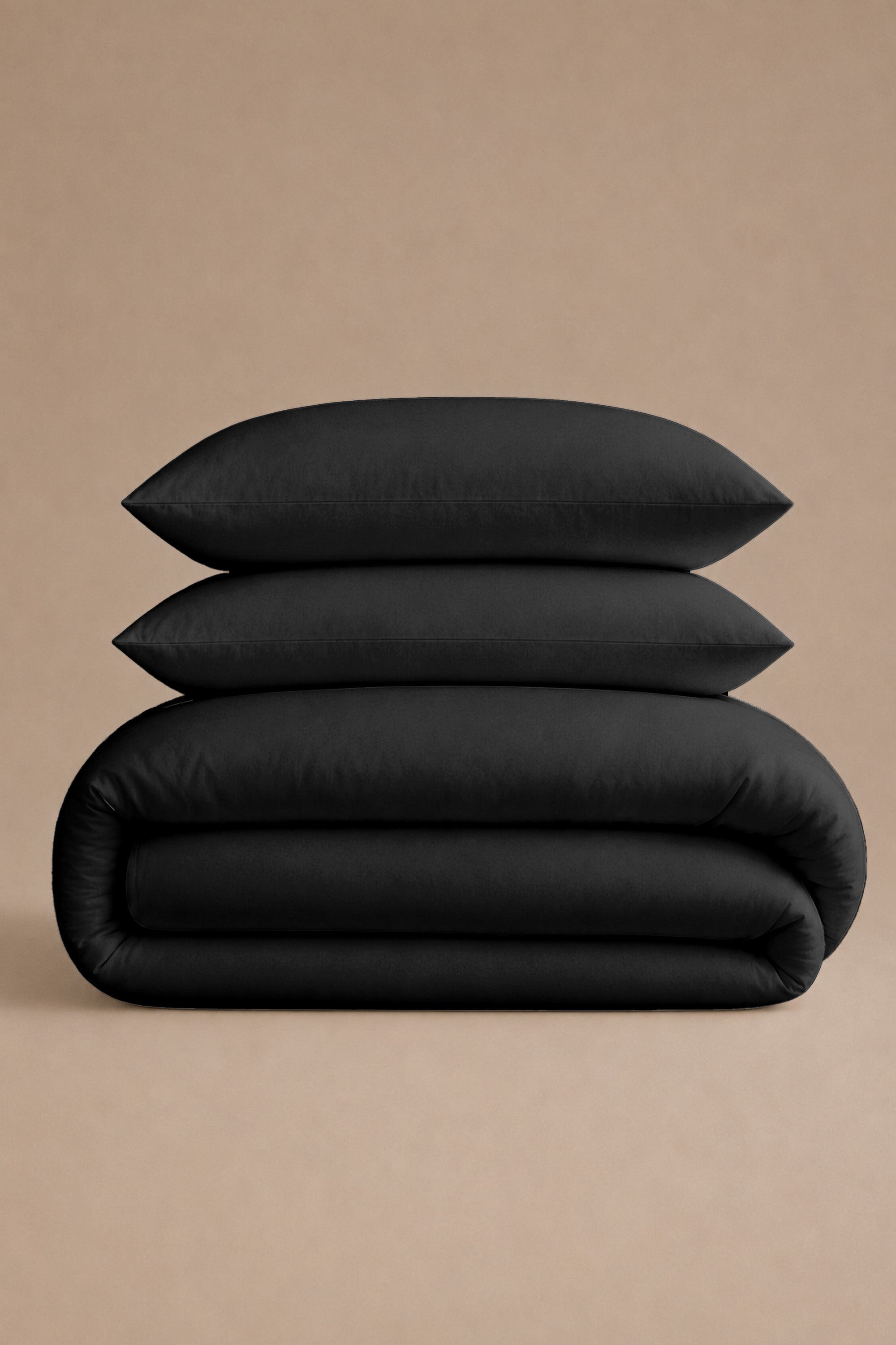 T200 Black Duvet Cover Set