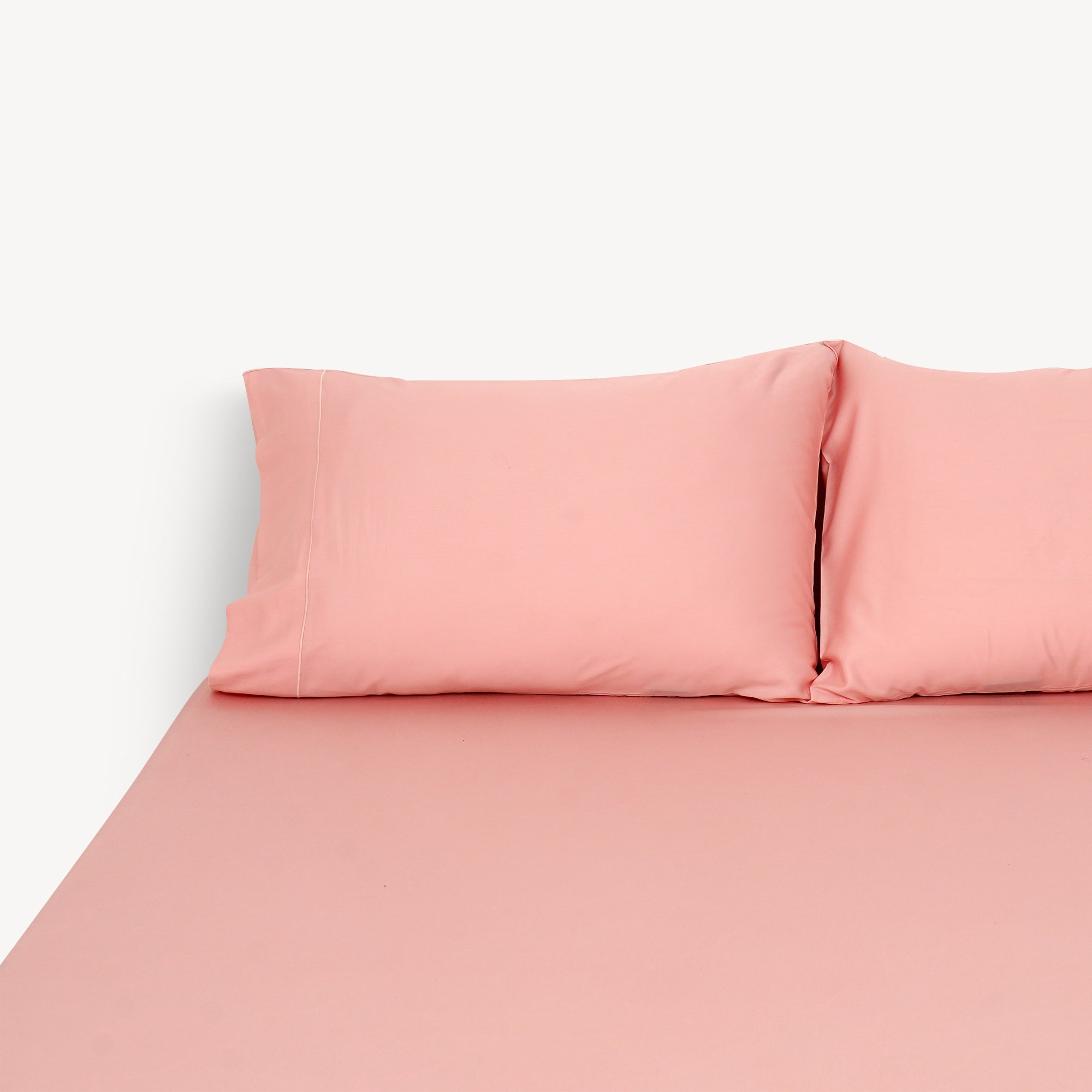 Blossom Pink Solid Pillowcases
