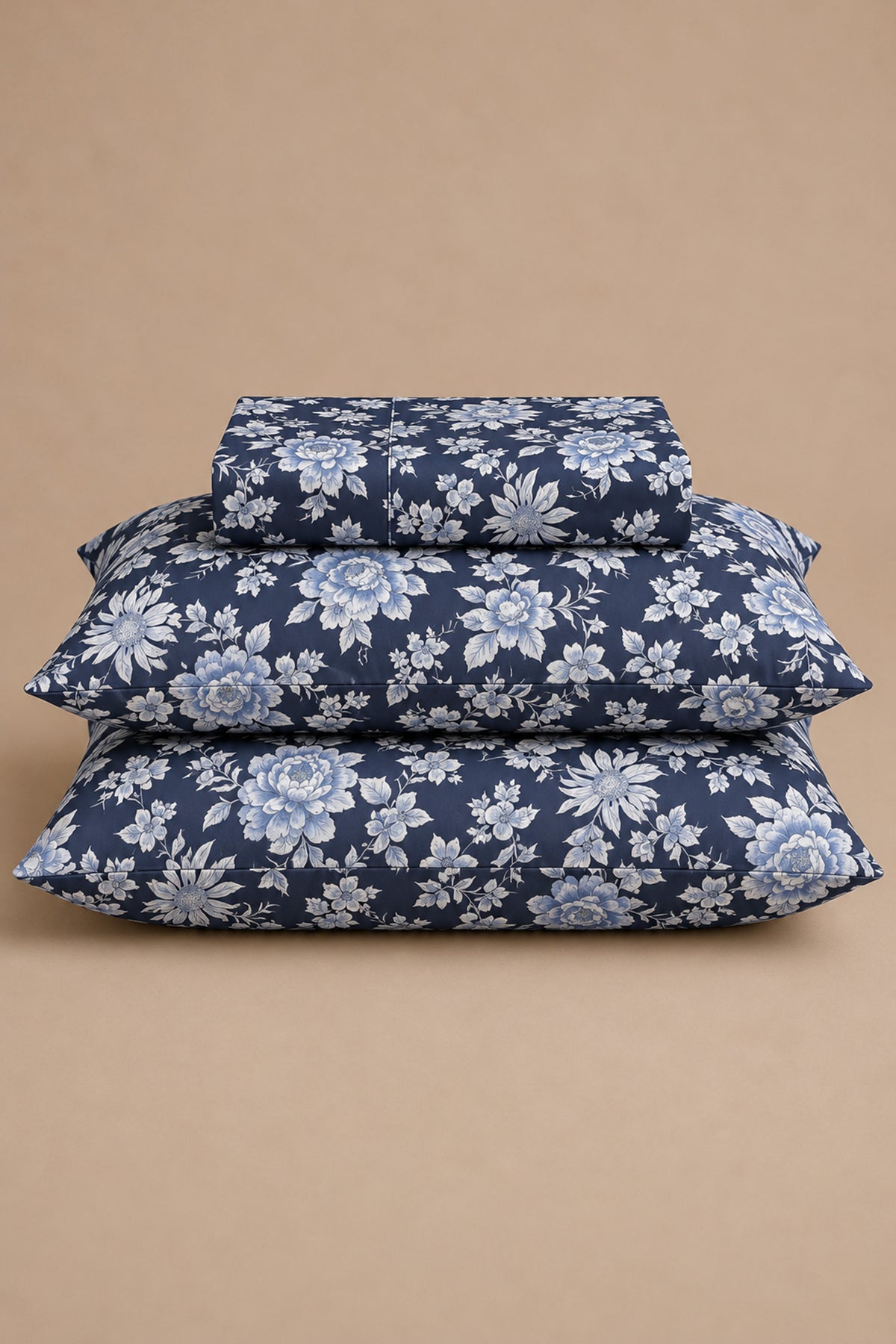 Blue Dreamscape Percale Bed Sheet Set