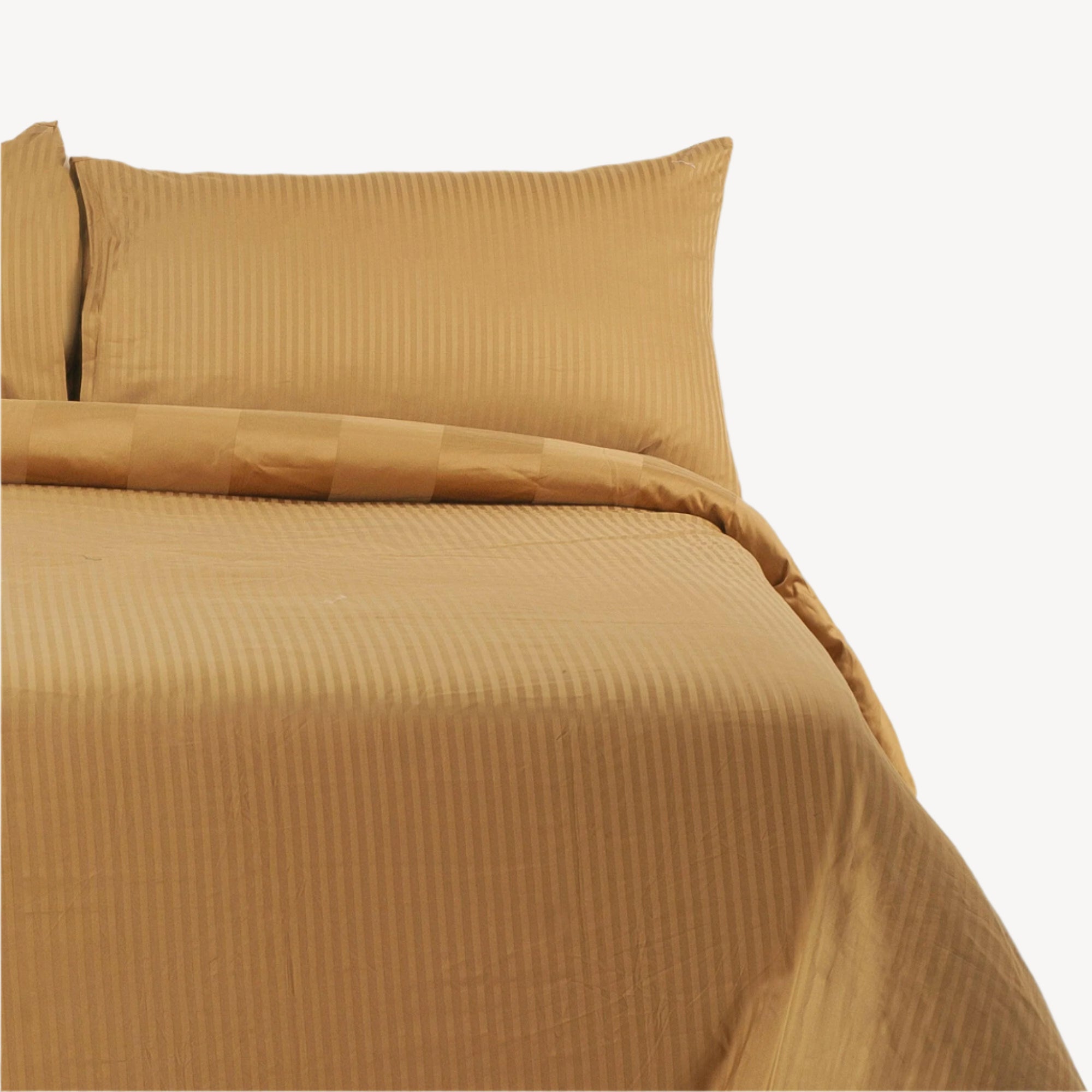 Caramelized Front Reversible Duvet Cover Set - THE LINEN COMPANY