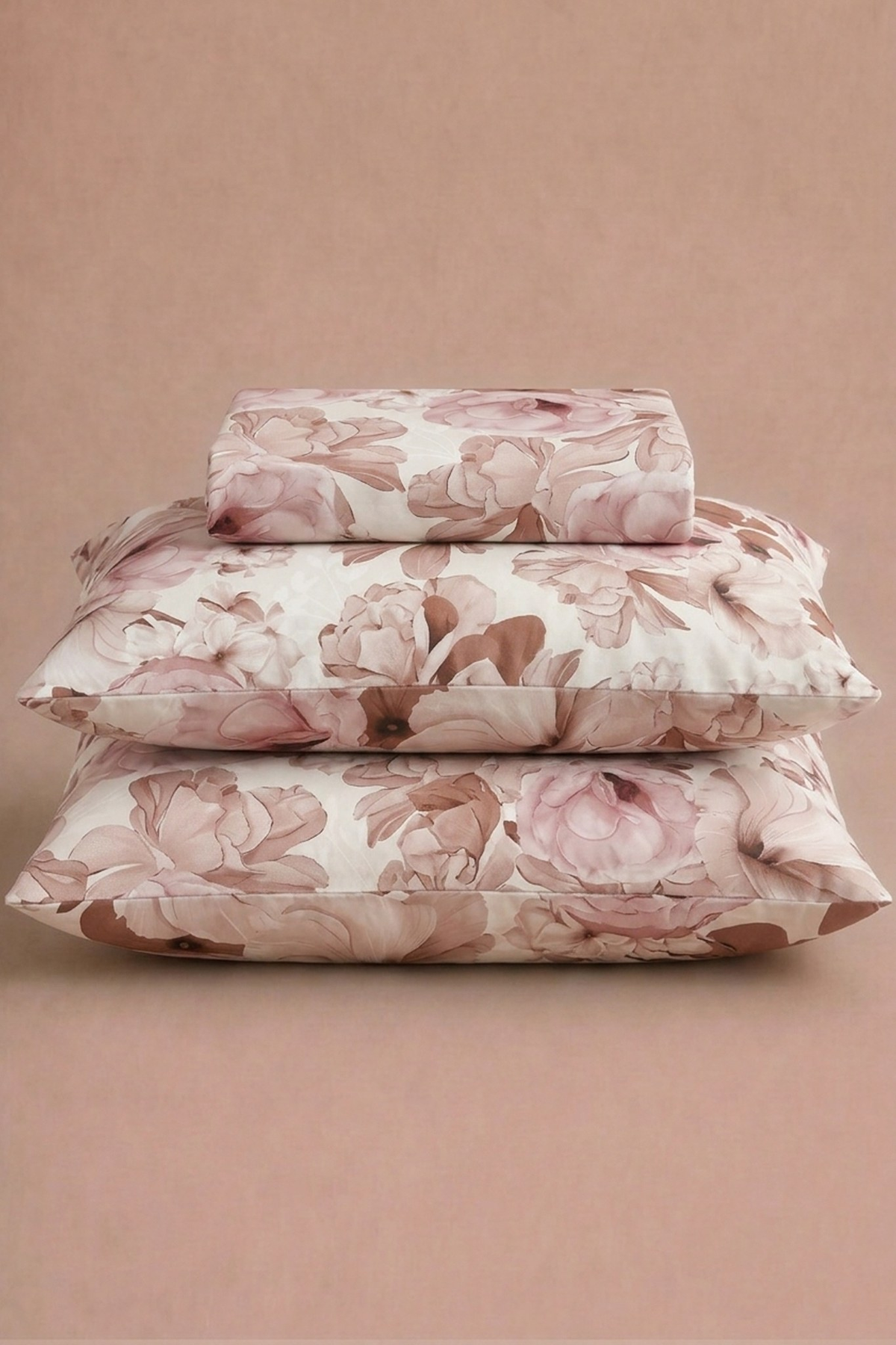Clementine Sateen Bed Sheet Set