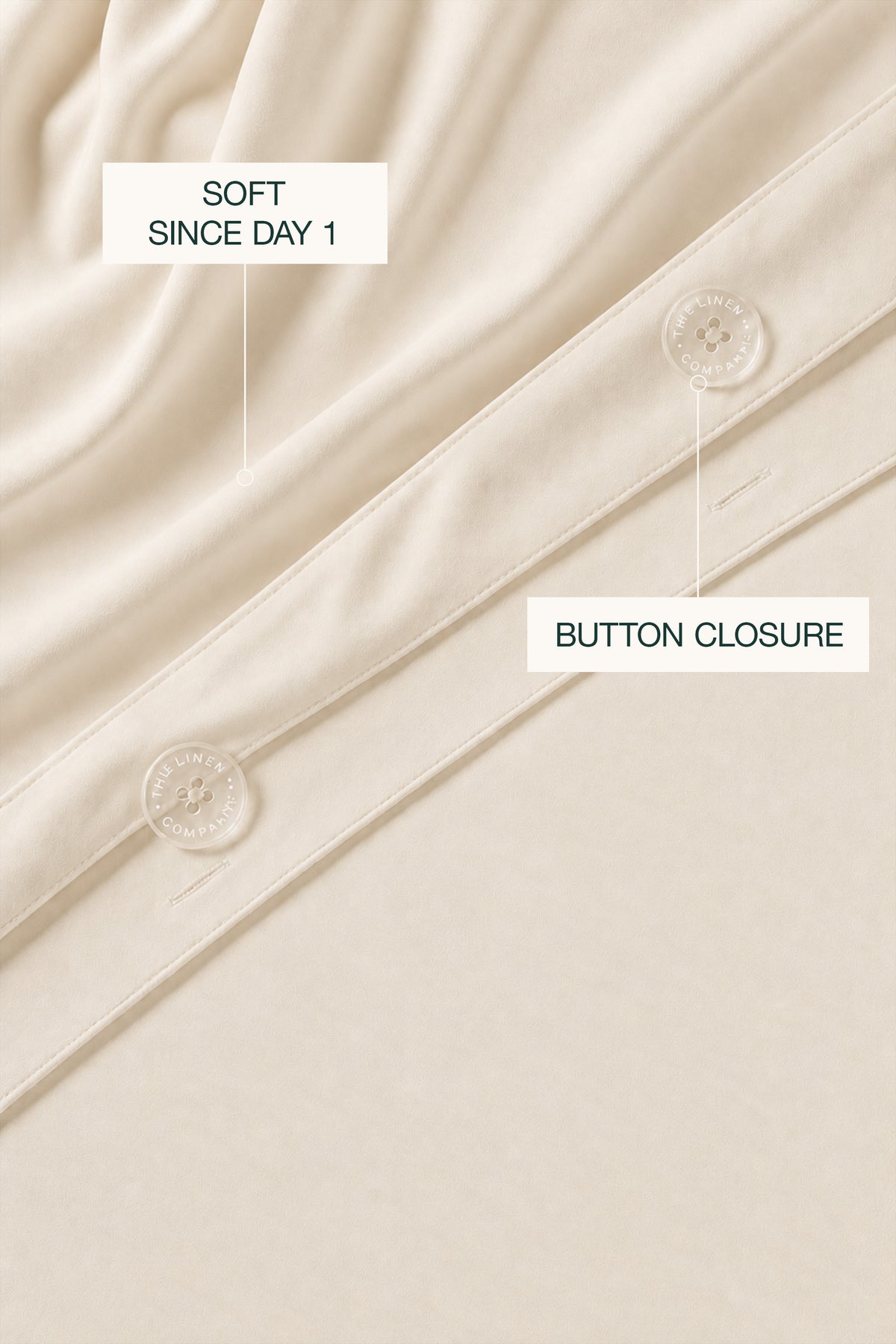 T200 Cream Duvet Set