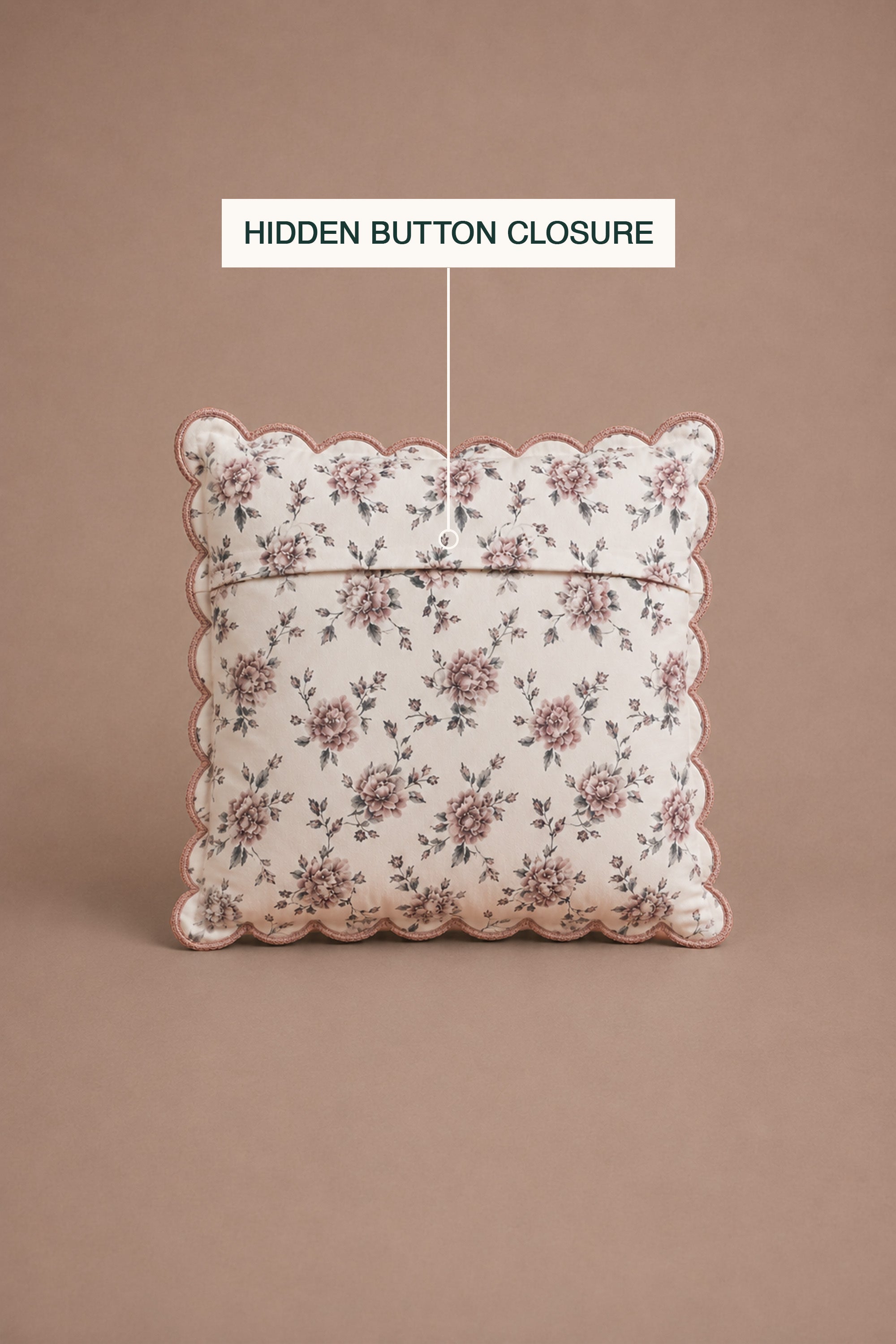 Dusk Bloom Sateen Cushion Cover