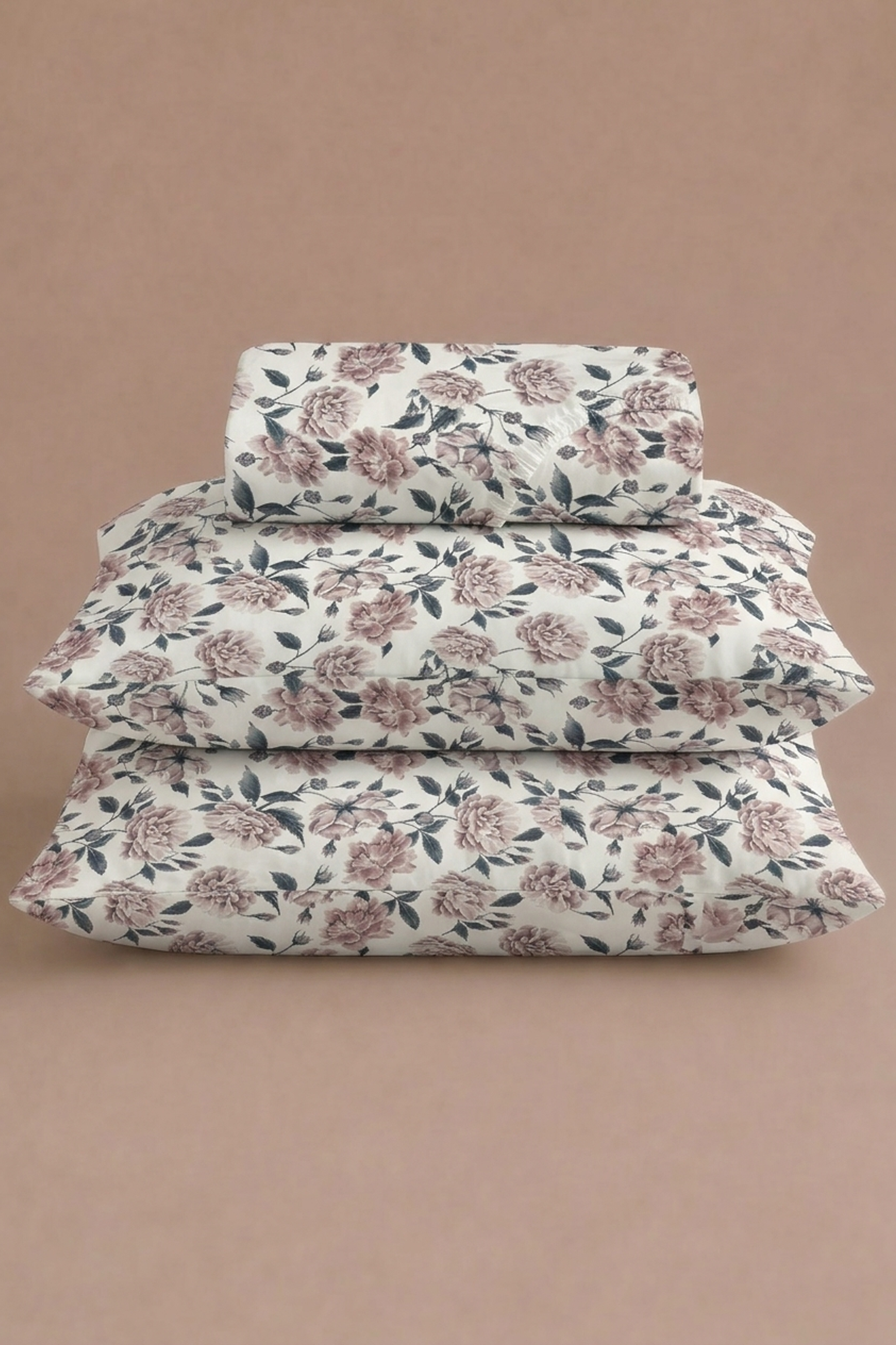 Dusk Bloom Sateen Bed Sheet Set