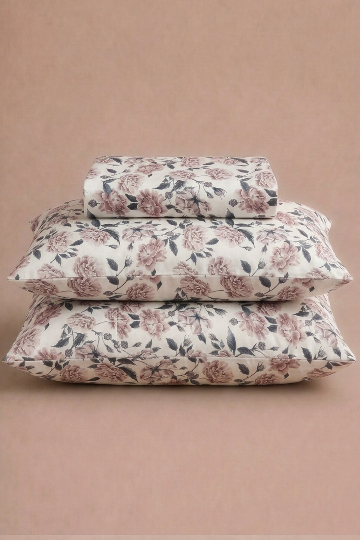 Dusk Bloom Sateen Bed Sheet Set