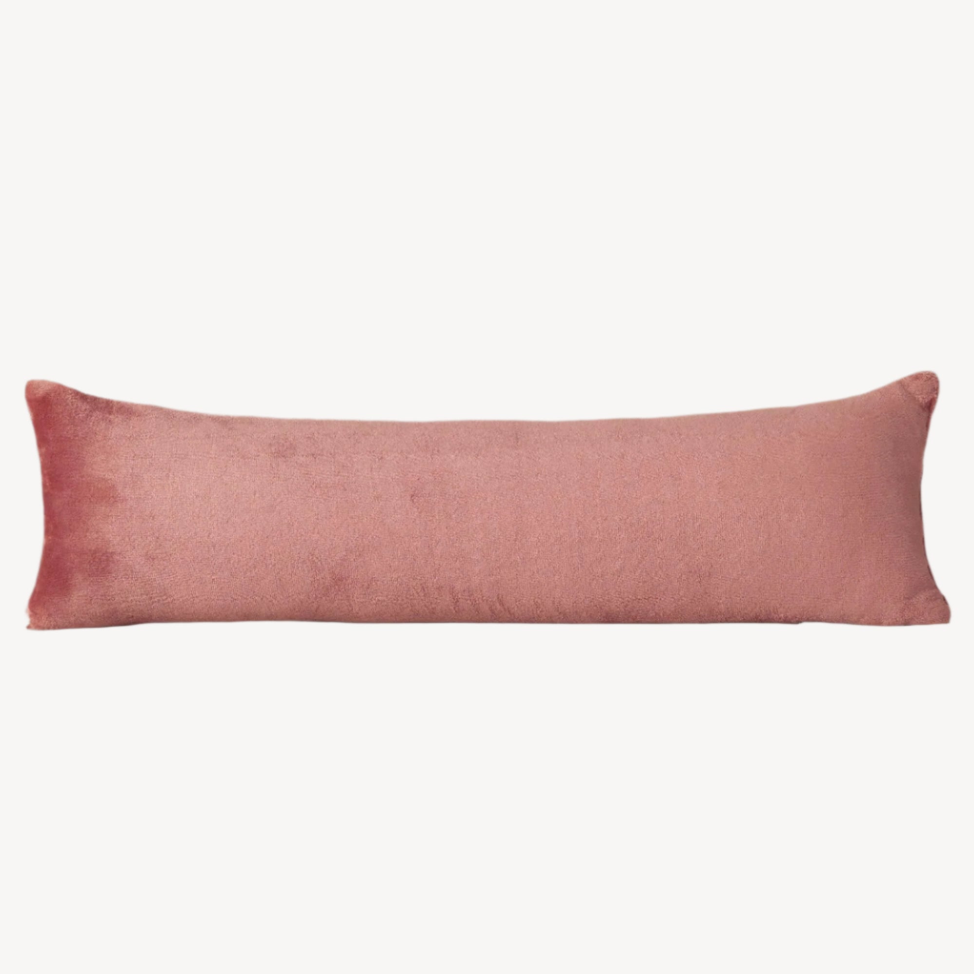 Dusty Rose Plush Cushion - THE LINEN COMPANY
