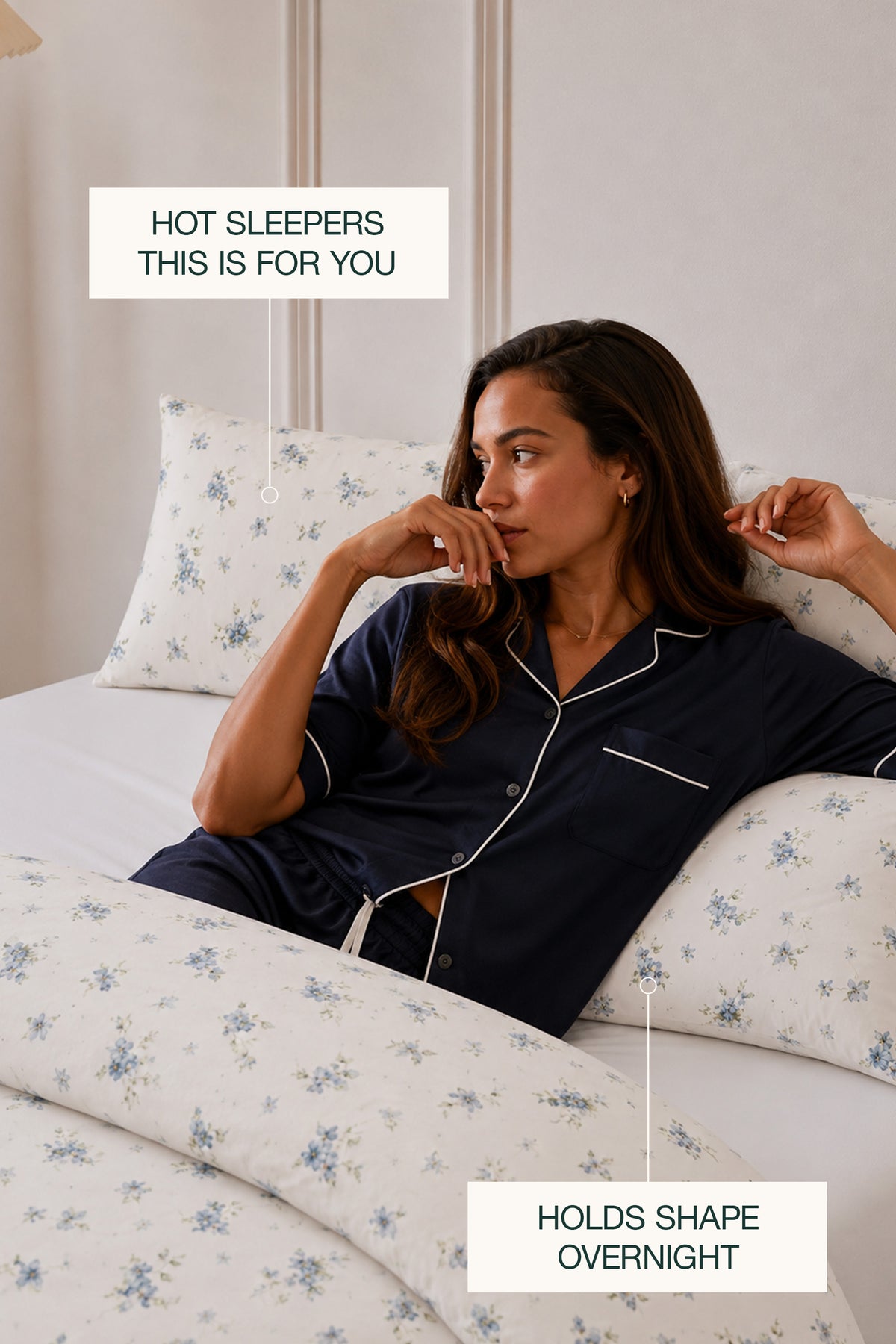 Eden Percale Duvet Set