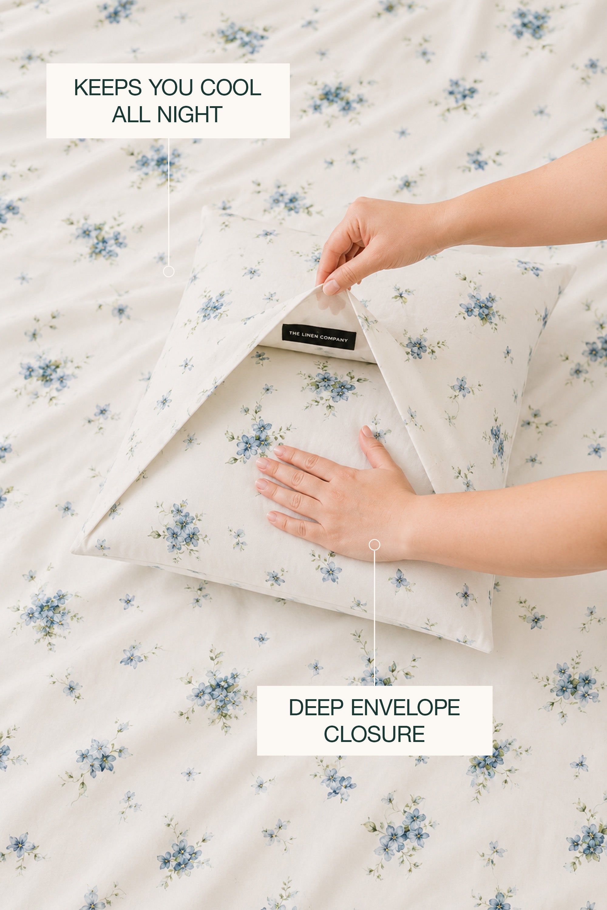 Eden Percale Duvet Set