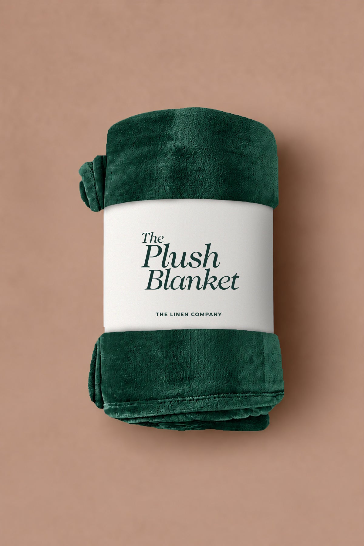Emerald Green Plush Blanket