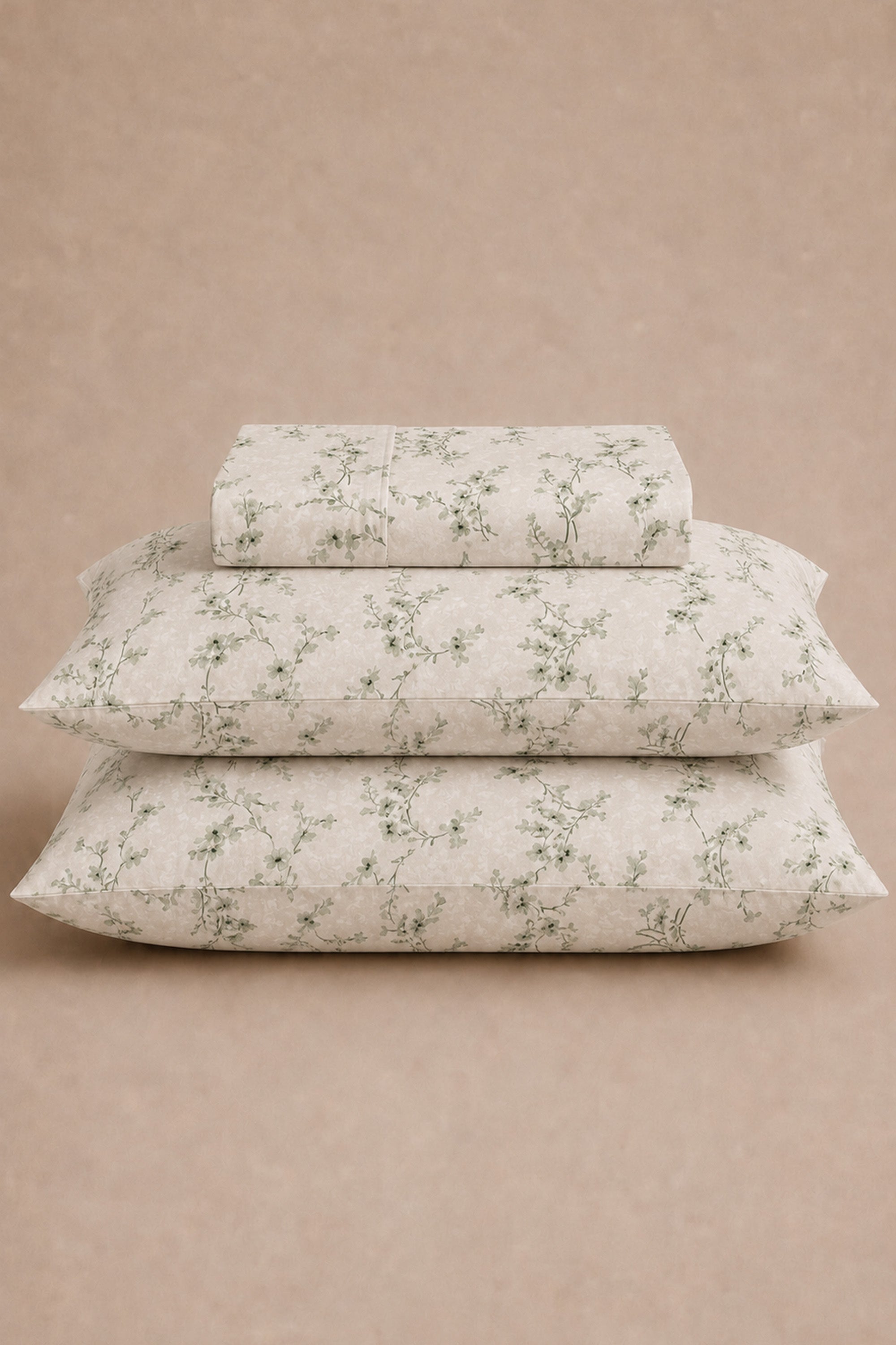 Emerald Oasis Percale Bed Sheet Set