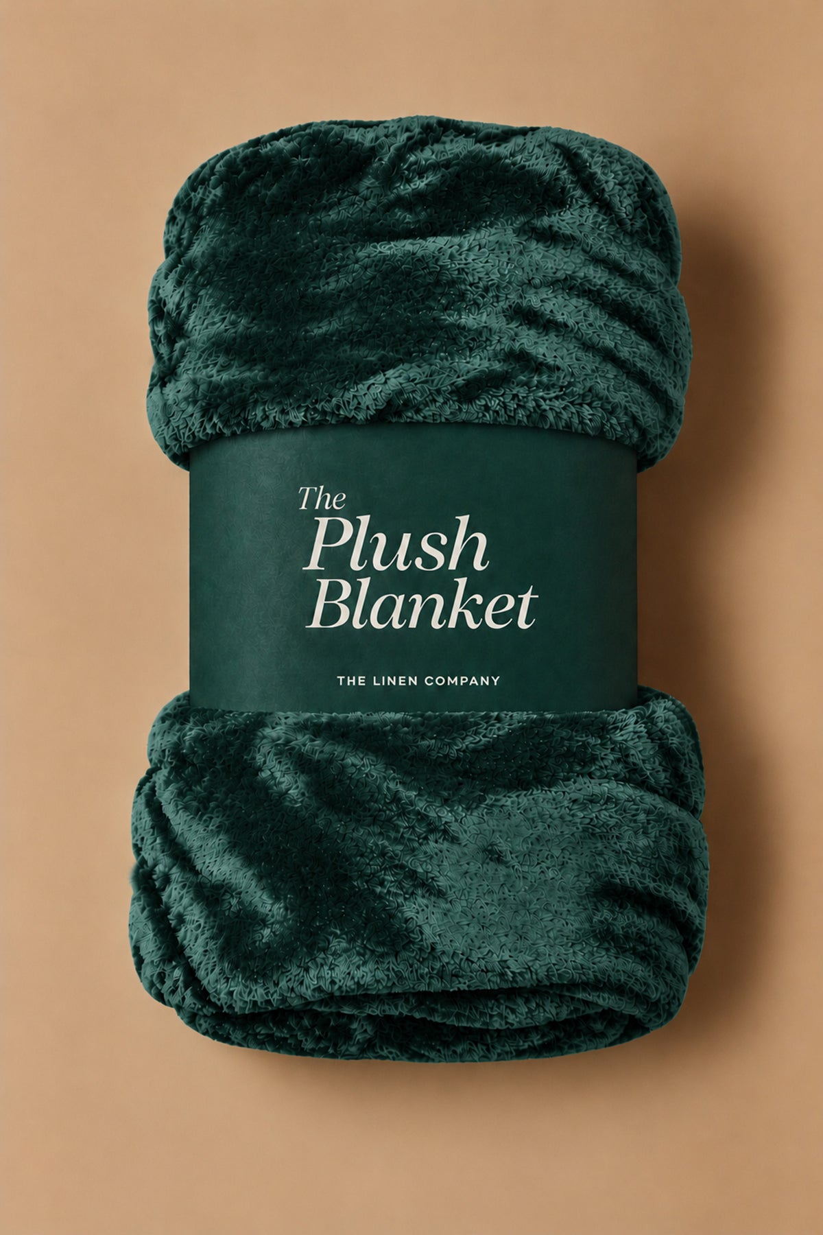 Emerald Green Plush Blanket