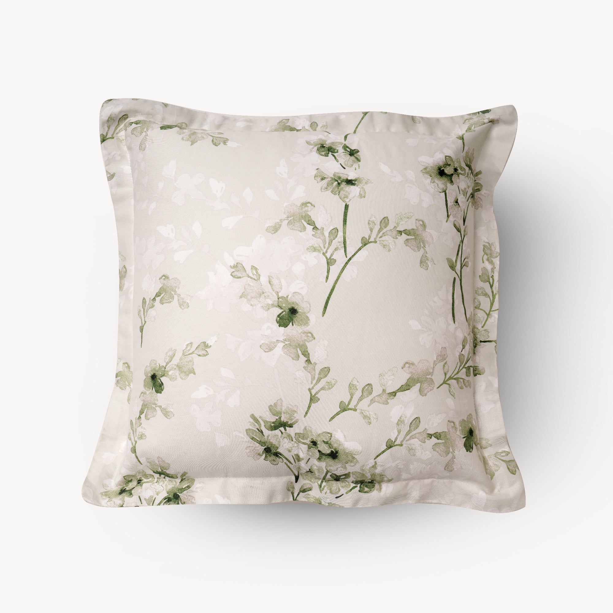 Emerald Oasis Cushion Cover