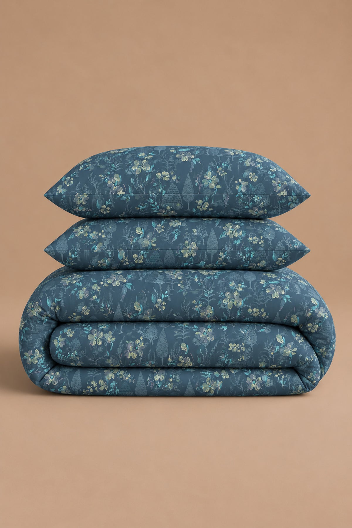 Fall Sparkle Percale Duvet Cover set
