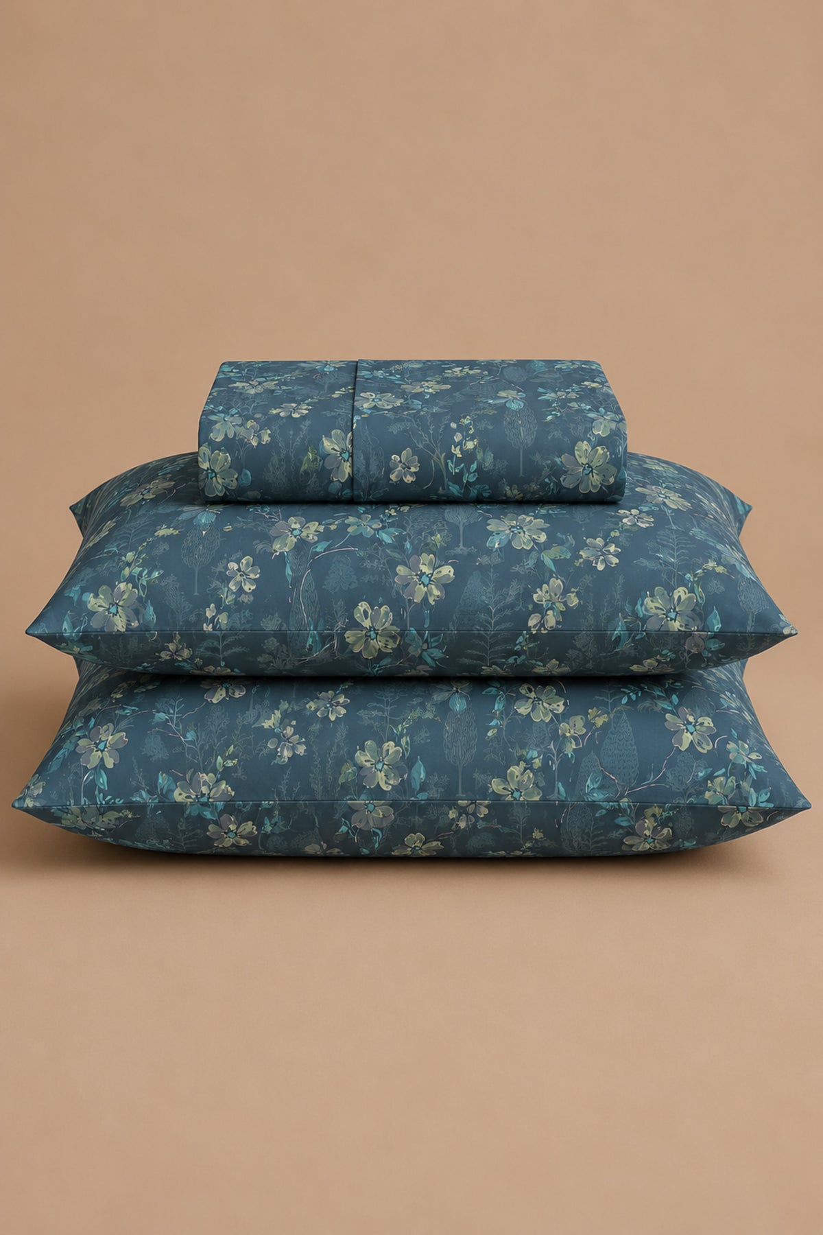 Fall Sparkle Percale Bed Sheet Set