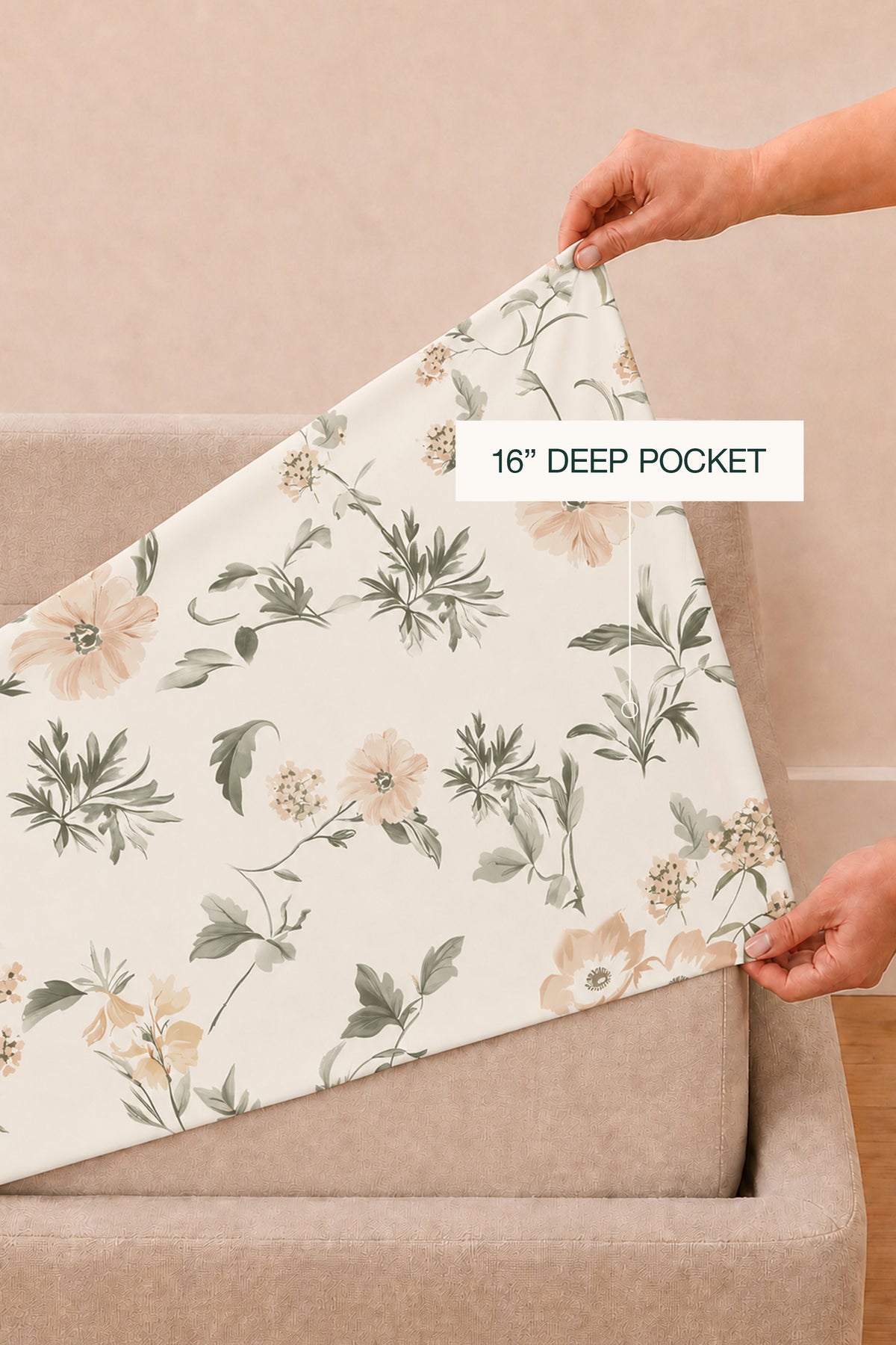 Floral delight Sateen Sheet Set