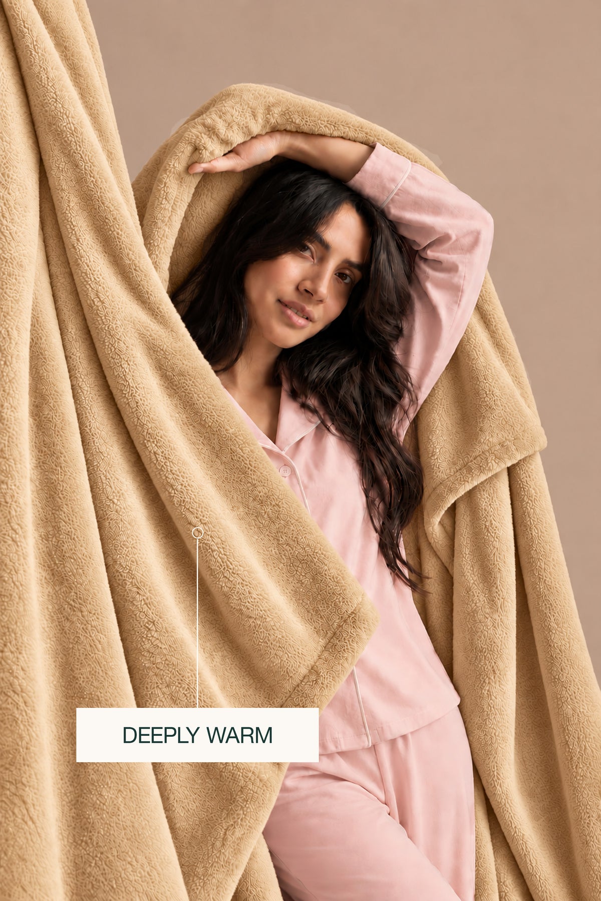 Golden Plush Blanket