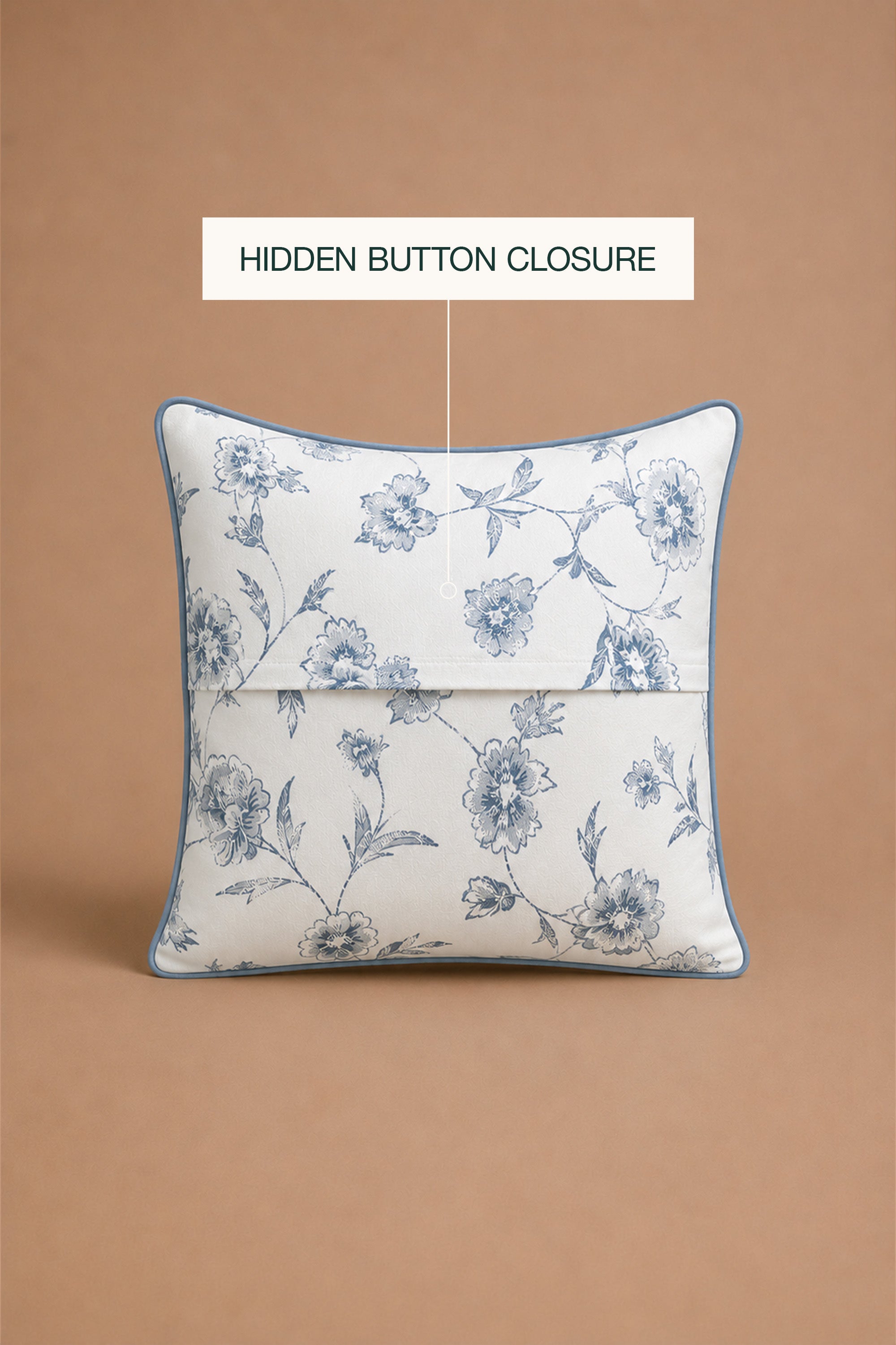 Gossamer Drift Sateen Cushion Cover