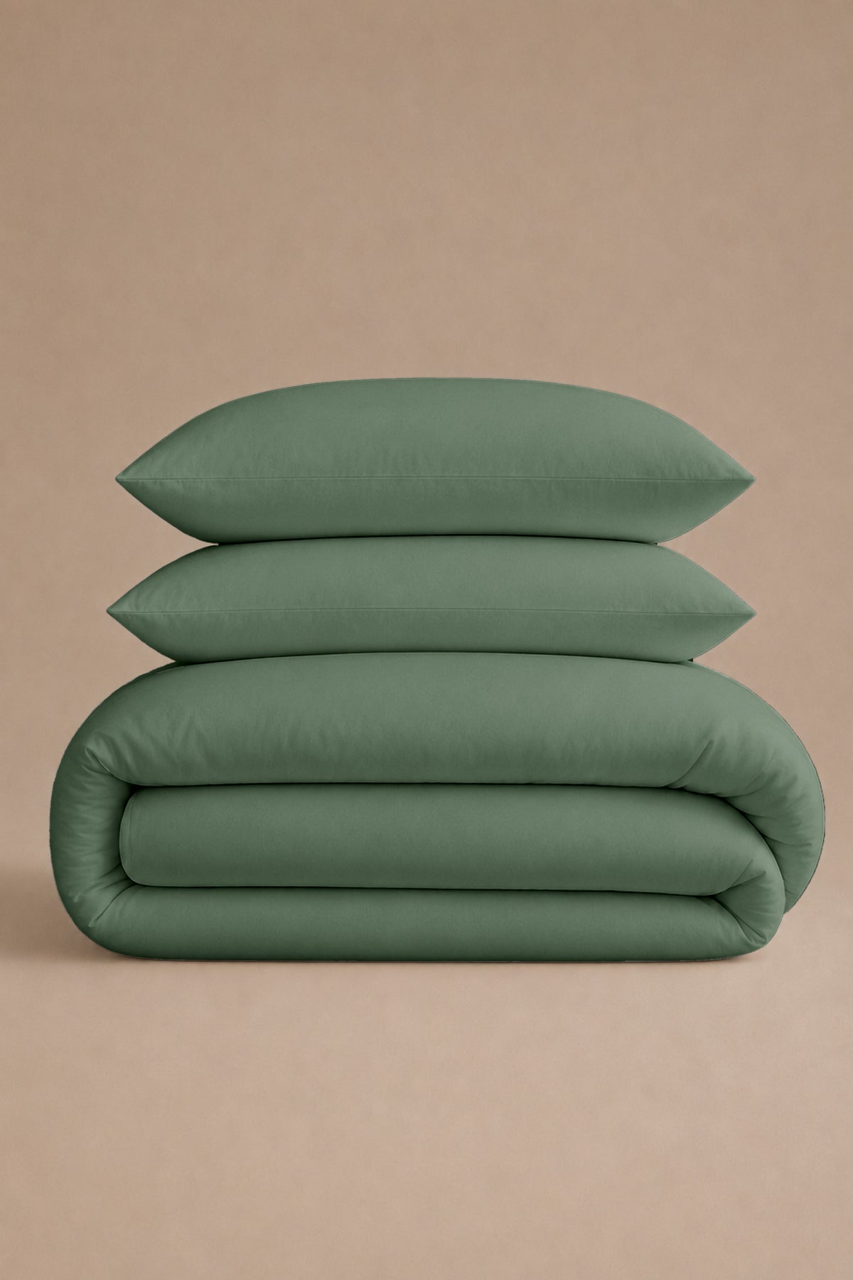 T200 Sage Green Duvet Set