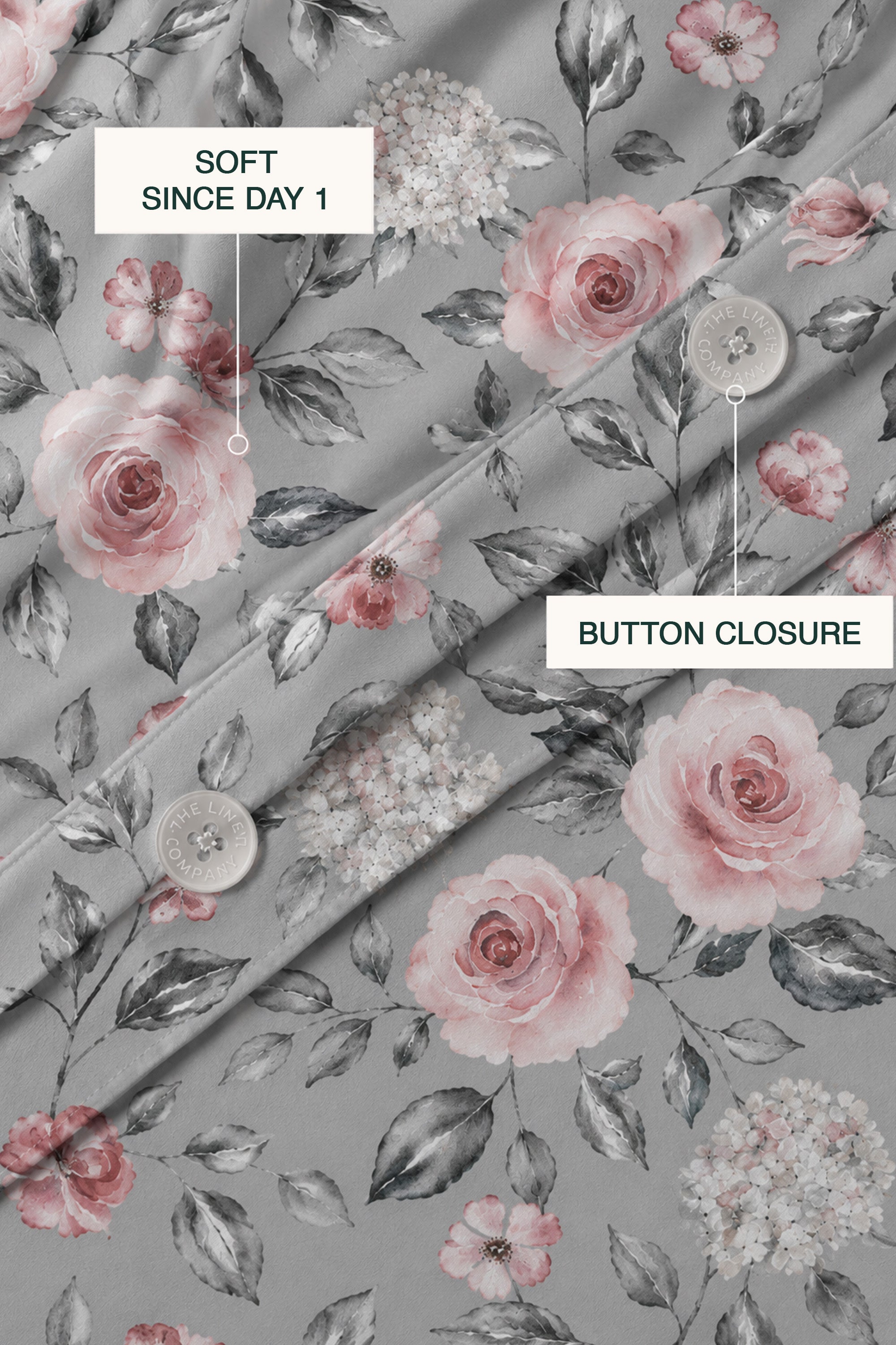 Grisaille Sateen Duvet cover Set
