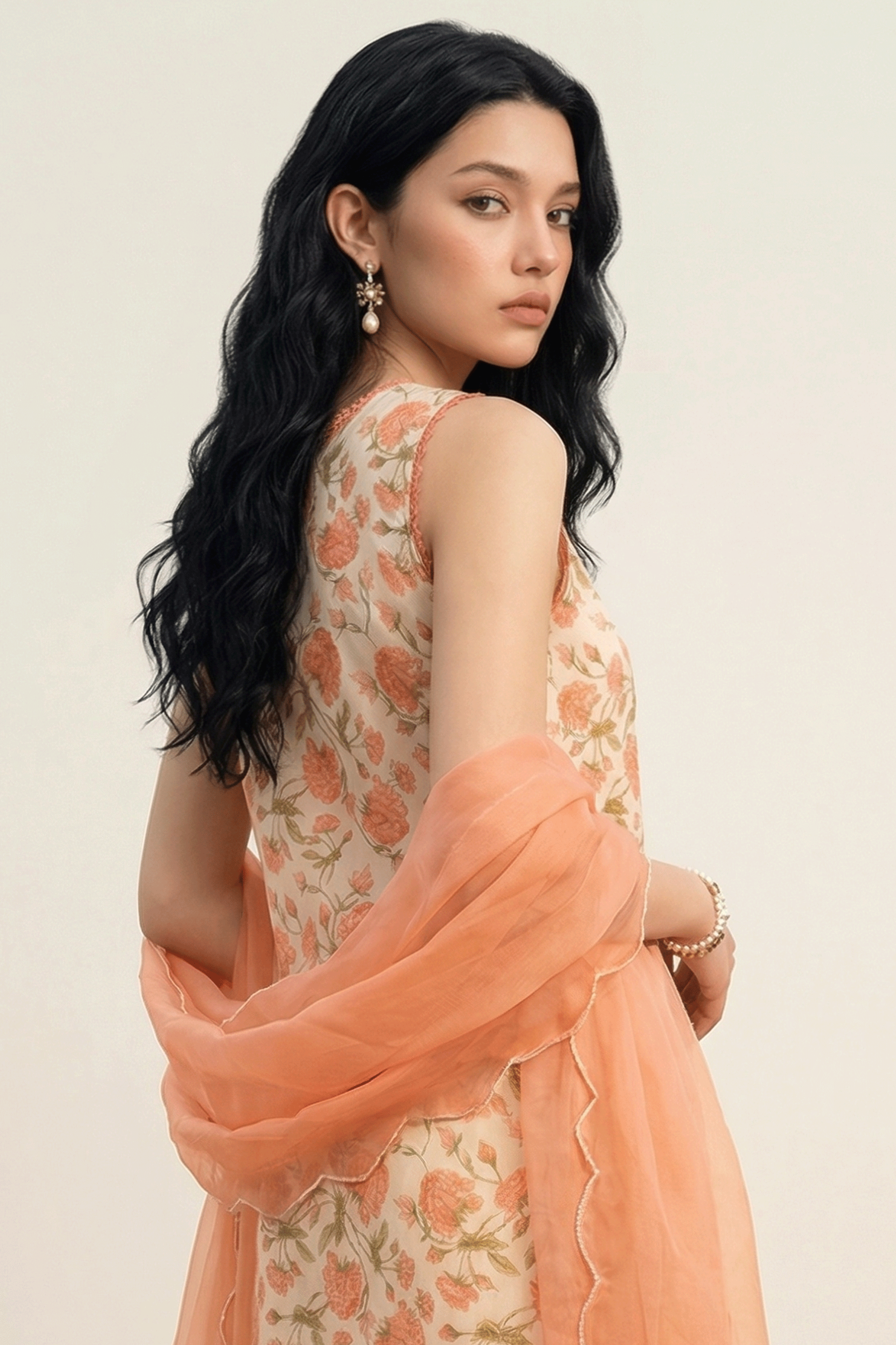 Corelle - Printed Lawn Suit