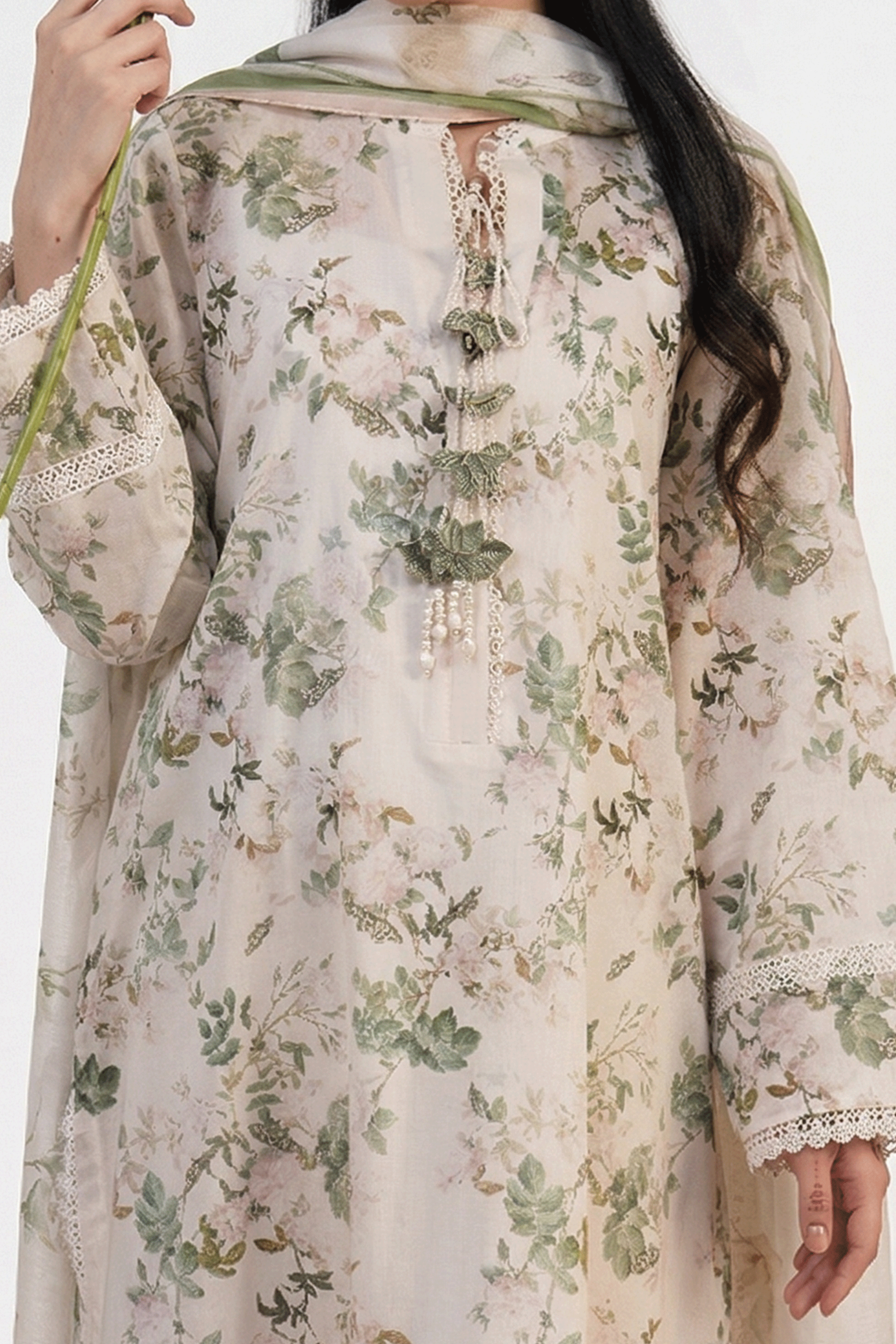 Feuille - Printed Lawn Suit