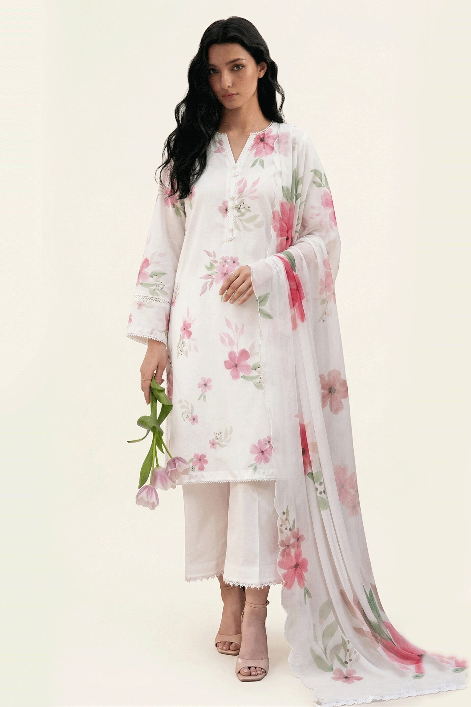 Floral Escape - Printed Lawn Suit