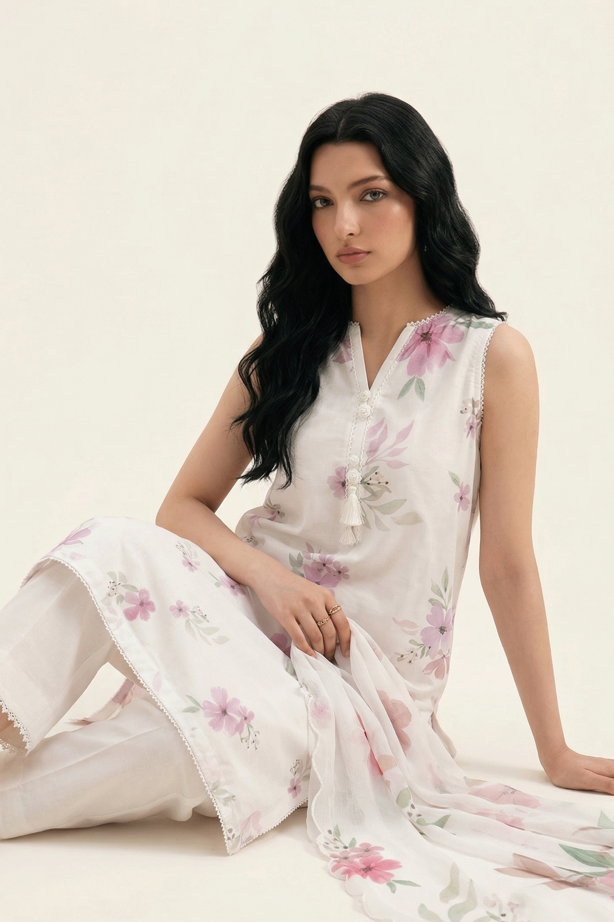 Floral Escape - Printed Lawn Suit