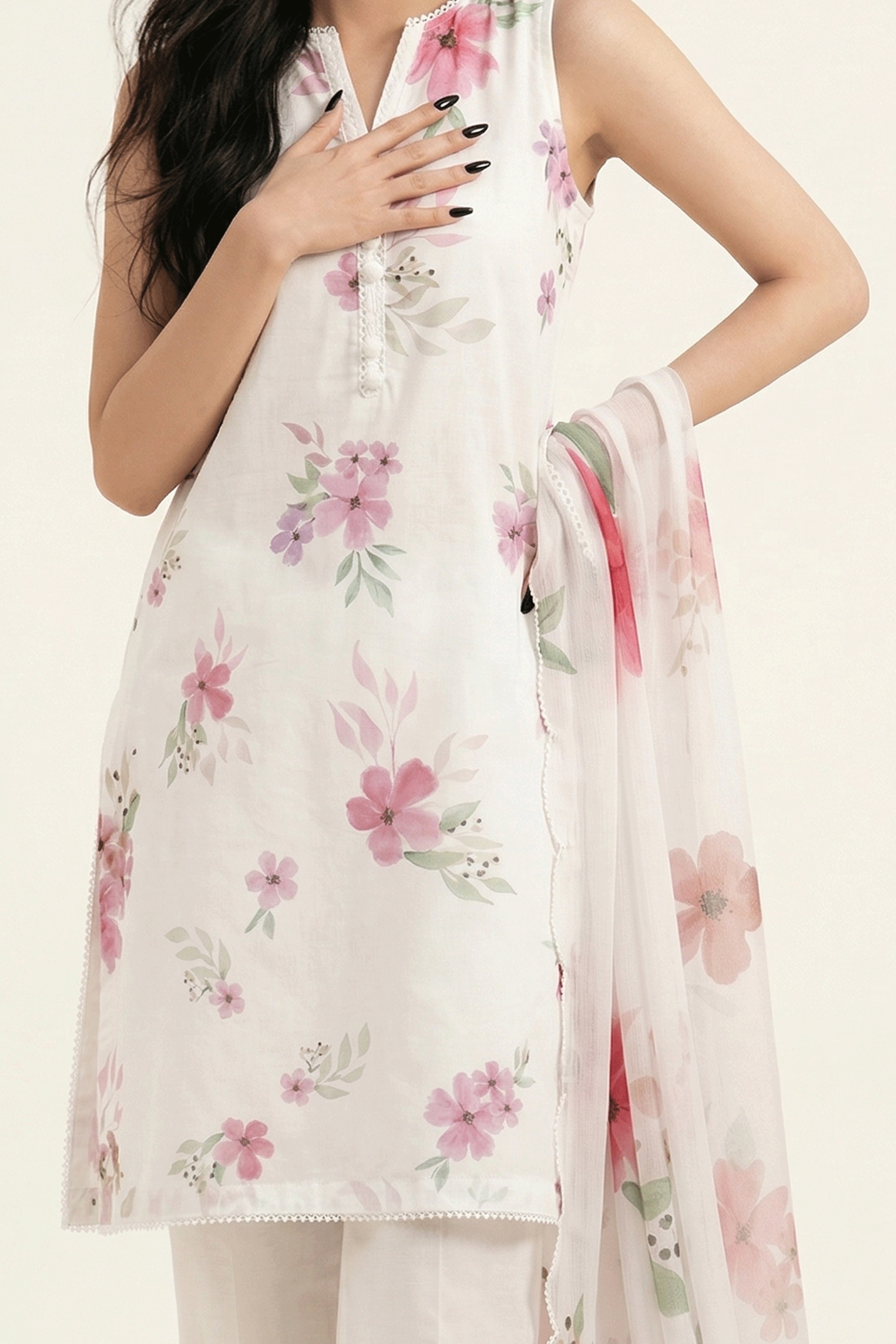 Floral Escape - Printed Lawn Suit