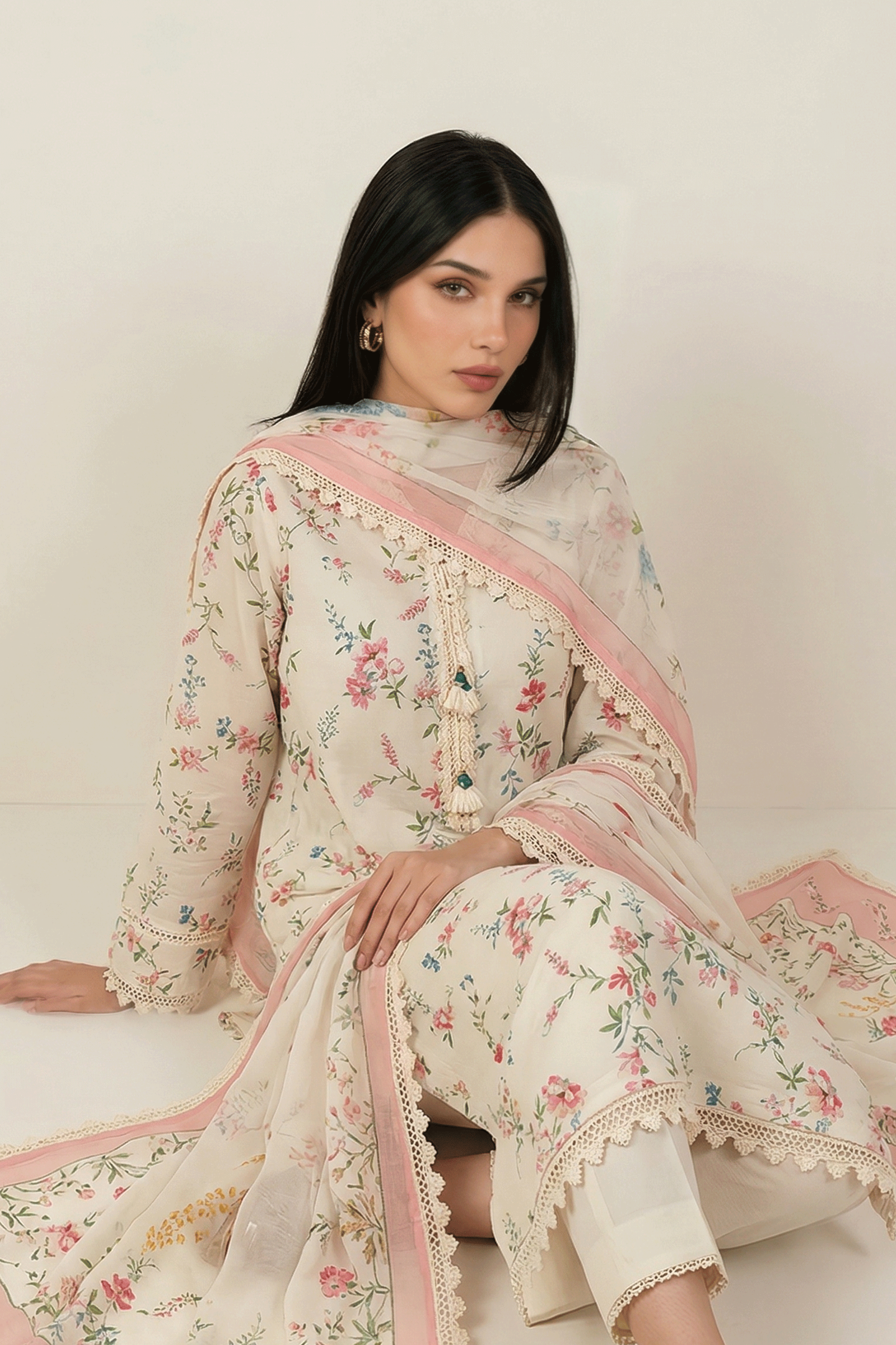 Jardin - Printed Lawn Suit