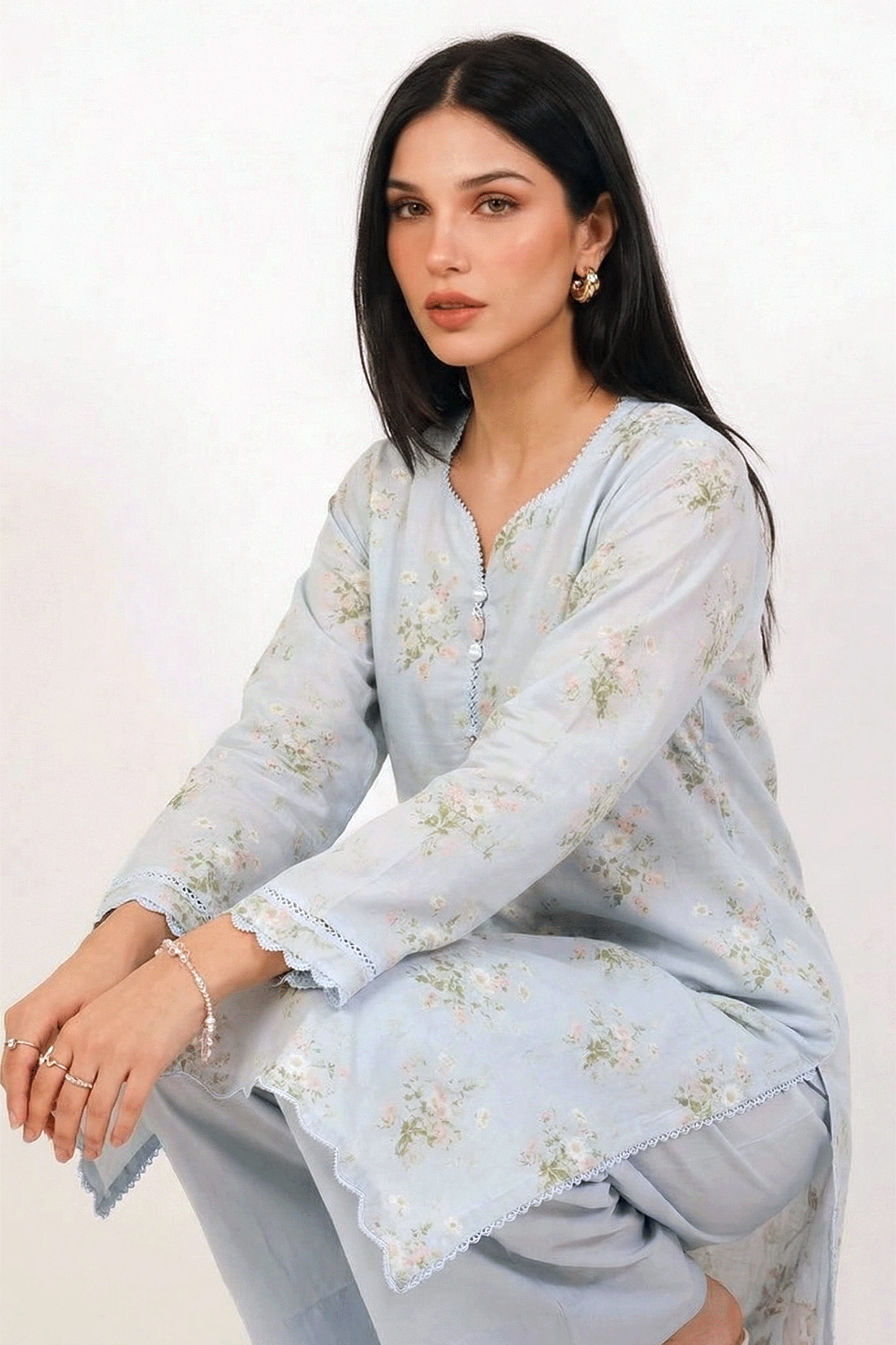 Zephyr - Printed Lawn Suit