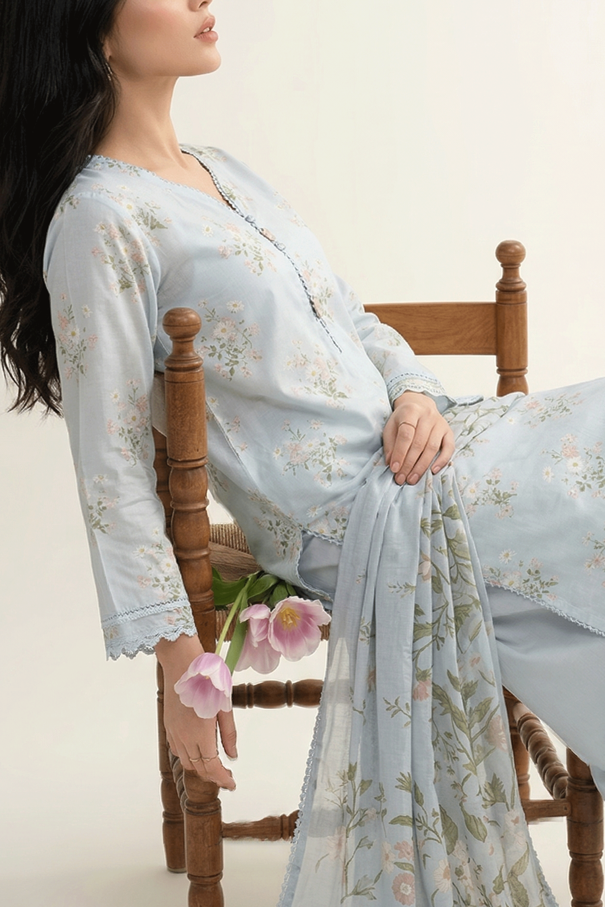 Zephyr - Printed Lawn Suit